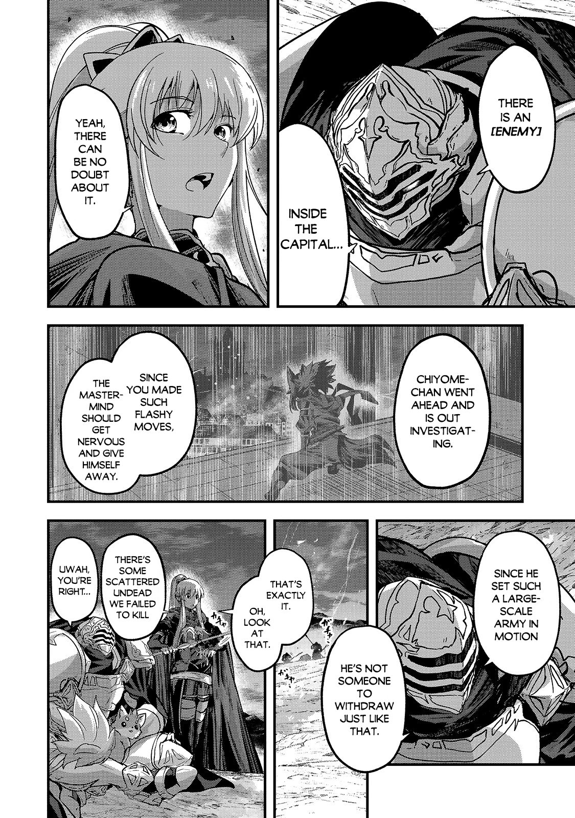Gaikotsu Kishi-sama, Tadaima Isekai e Odekake-chuu Chapter 40 page 22 - Chapter 40