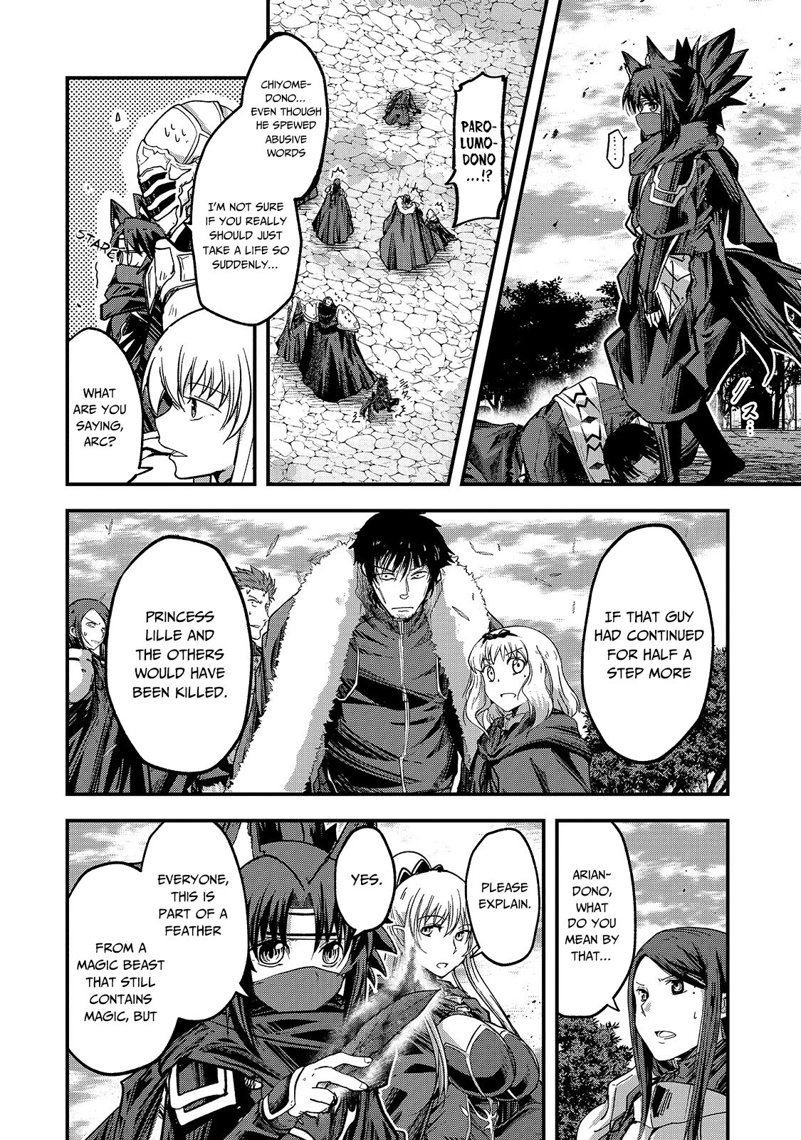 Gaikotsu Kishi-sama, Tadaima Isekai e Odekake-chuu Chapter 41 page 11 - Chapter 41