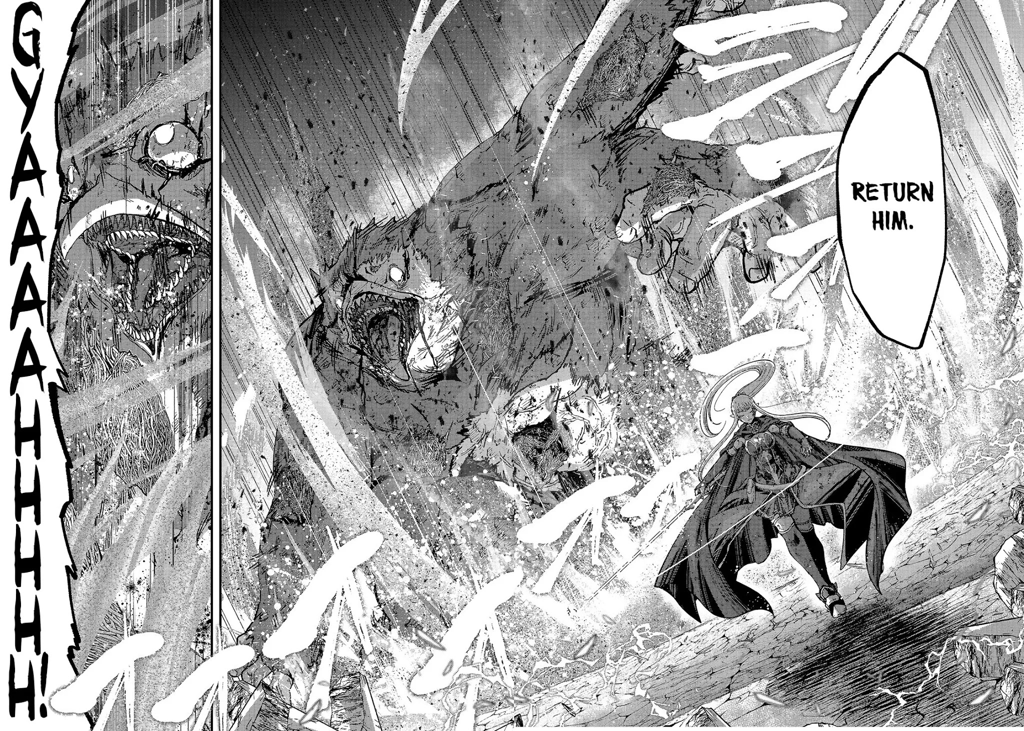 Gaikotsu Kishi-sama, Tadaima Isekai e Odekake-chuu Chapter 41 page 35 - Chapter 41