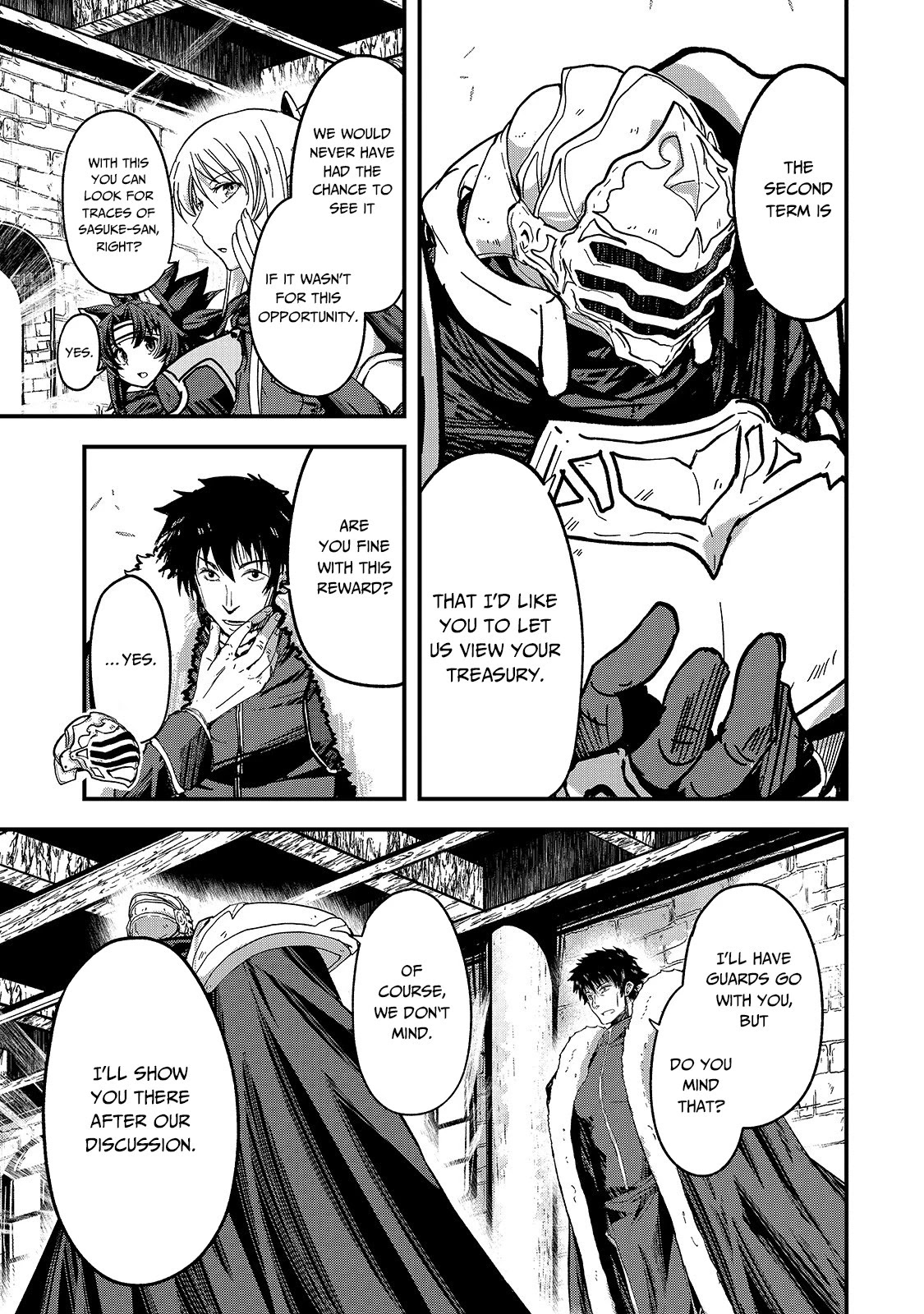 Gaikotsu Kishi-sama, Tadaima Isekai e Odekake-chuu Chapter 42 page 13 - Chapter 42
