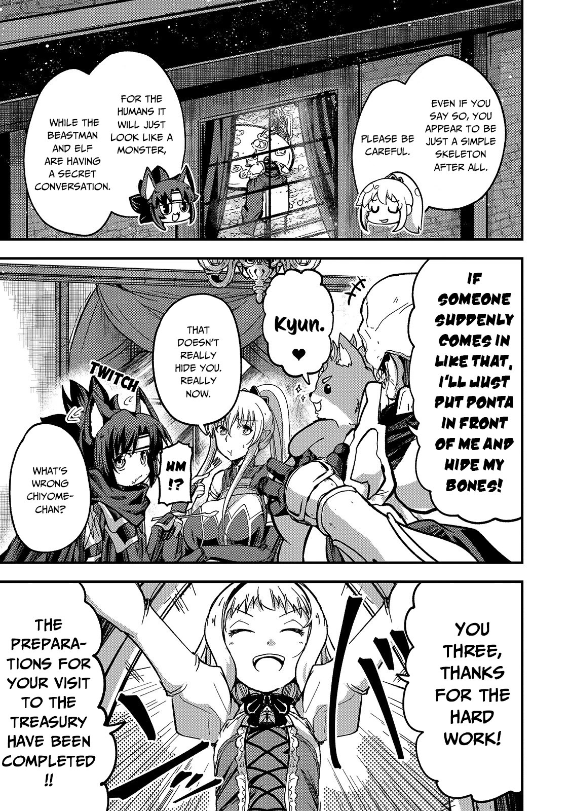 Gaikotsu Kishi-sama, Tadaima Isekai e Odekake-chuu Chapter 42 page 27 - Chapter 42