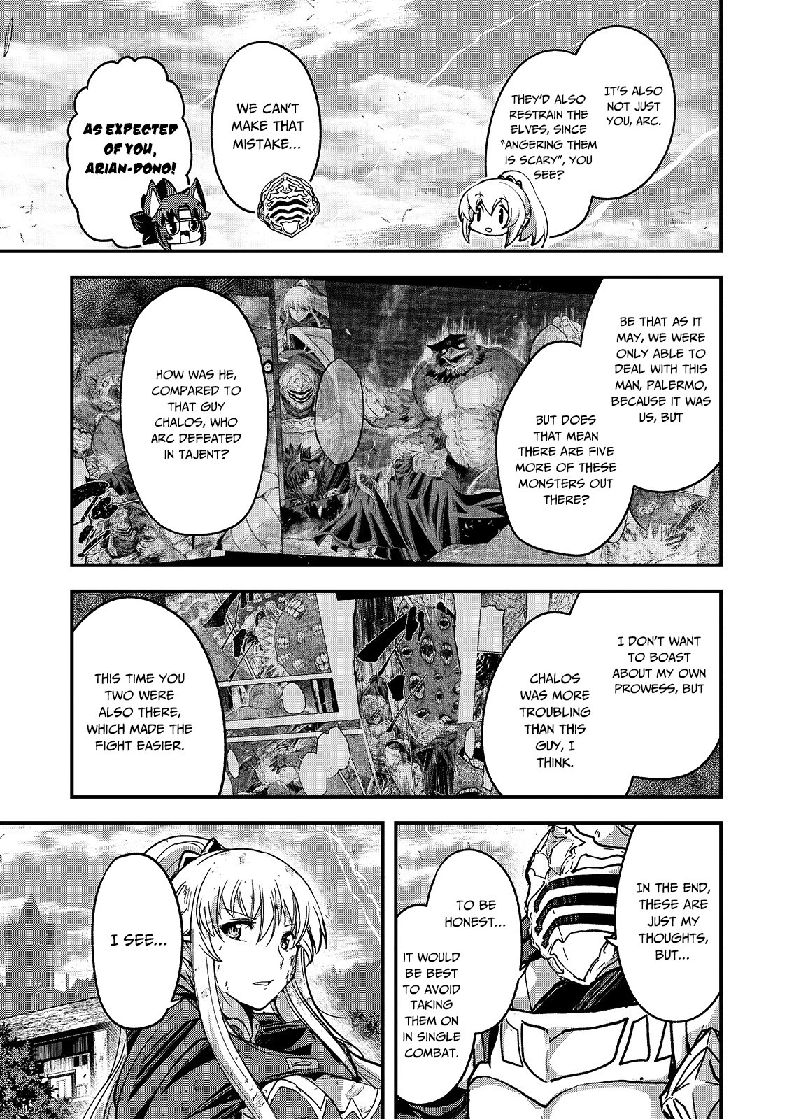 Gaikotsu Kishi-sama, Tadaima Isekai e Odekake-chuu Chapter 42 page 4 - Chapter 42