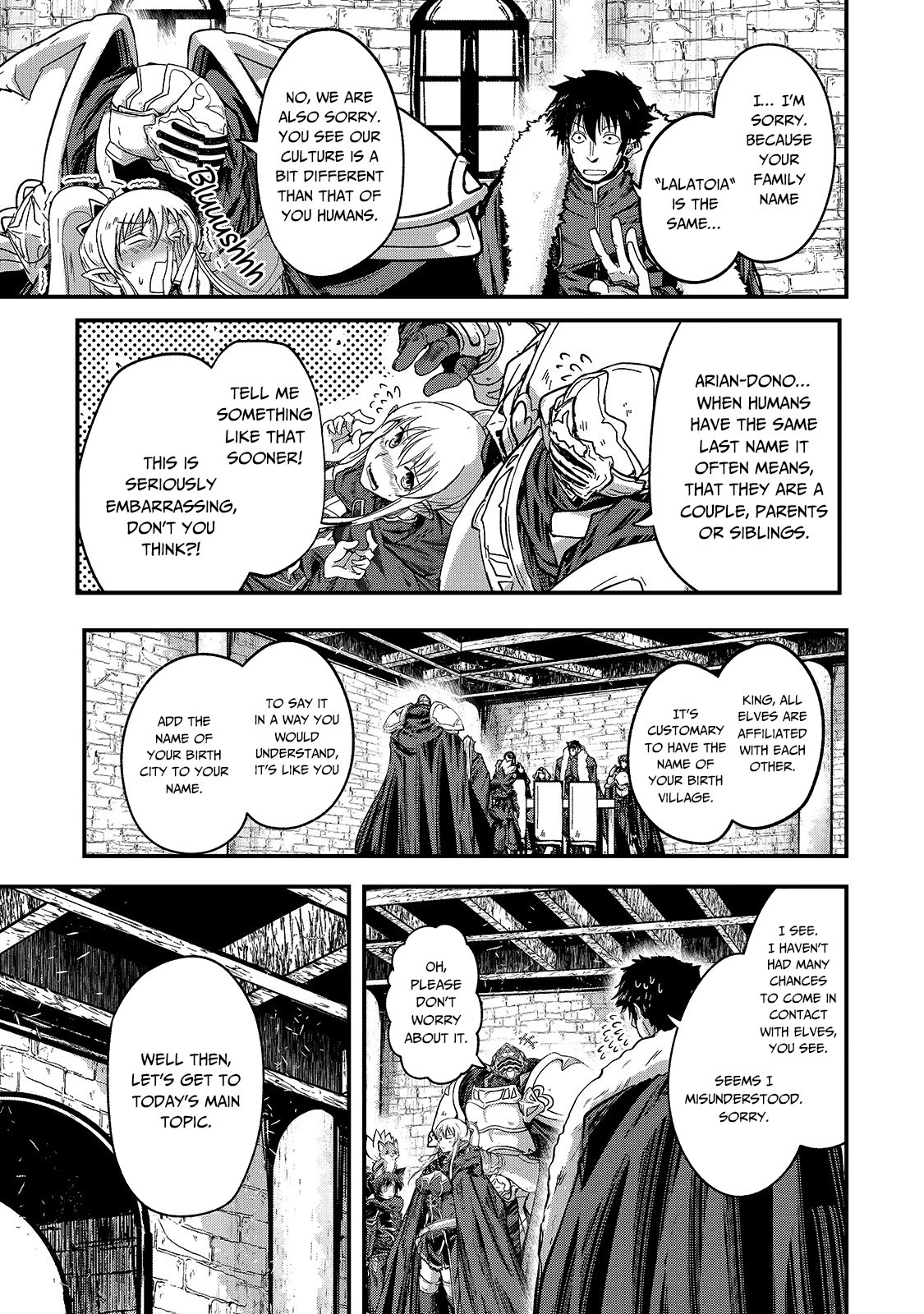 Gaikotsu Kishi-sama, Tadaima Isekai e Odekake-chuu Chapter 42 page 9 - Chapter 42