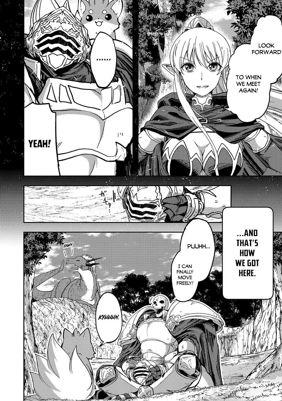 Gaikotsu Kishi-sama, Tadaima Isekai e Odekake-chuu Chapter 44 page 10 - Chapter 44
