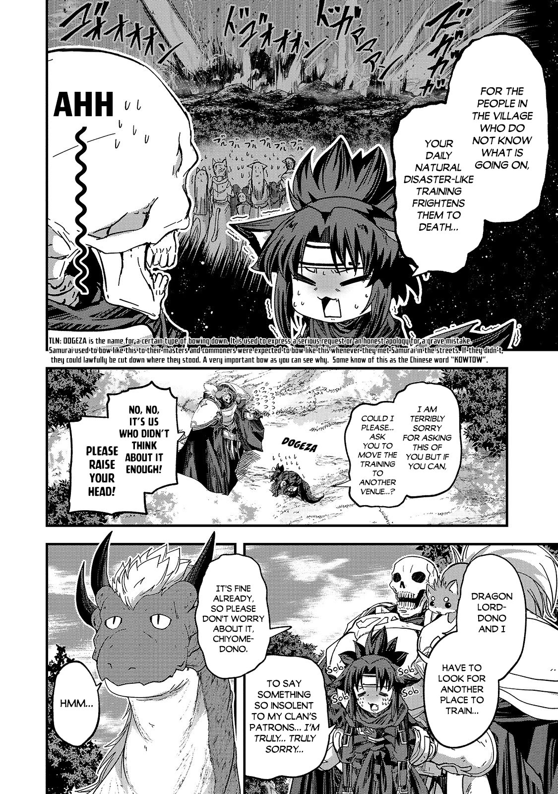 Gaikotsu Kishi-sama, Tadaima Isekai e Odekake-chuu Chapter 44 page 14 - Chapter 44