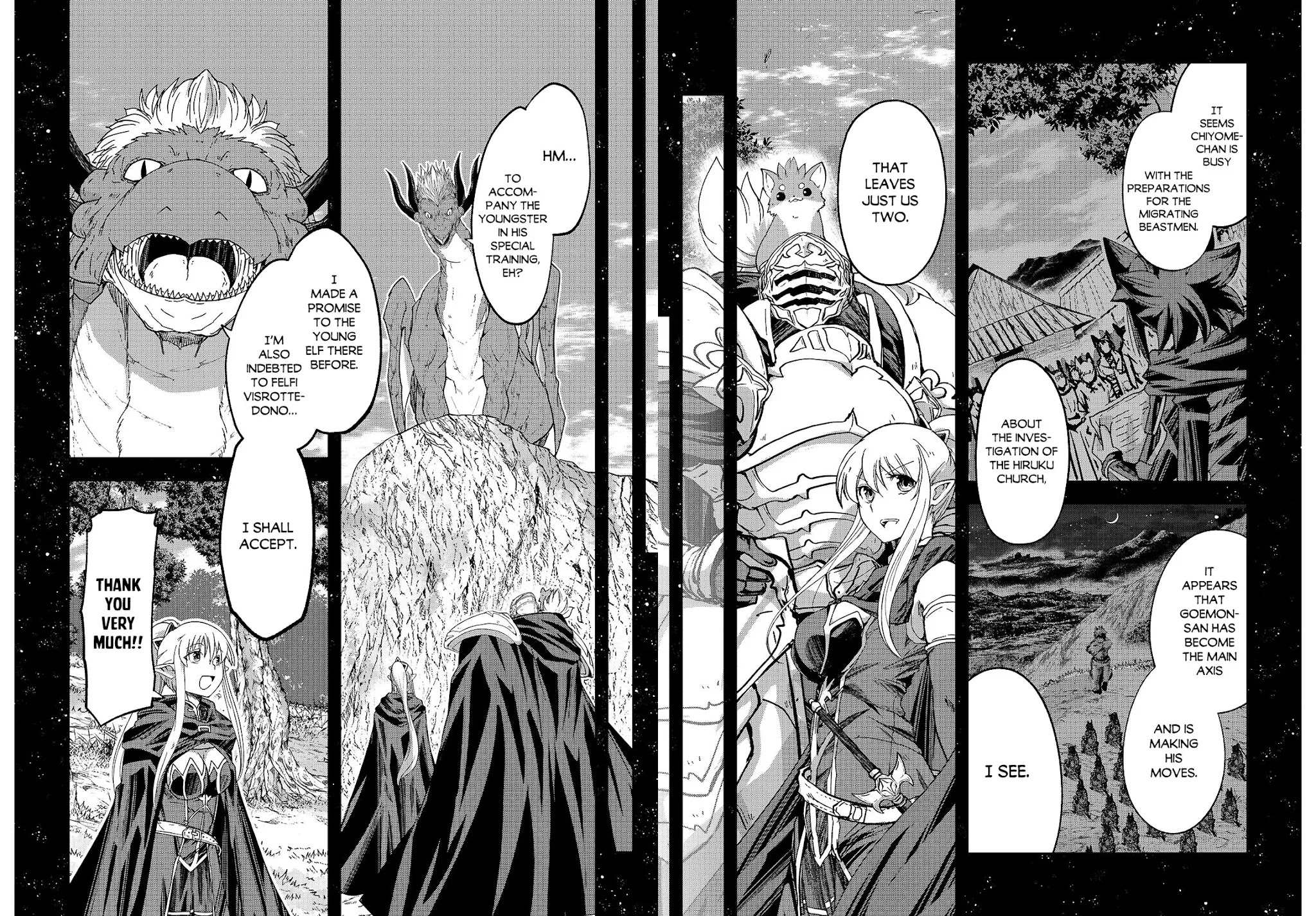 Gaikotsu Kishi-sama, Tadaima Isekai e Odekake-chuu Chapter 44 page 8 - Chapter 44