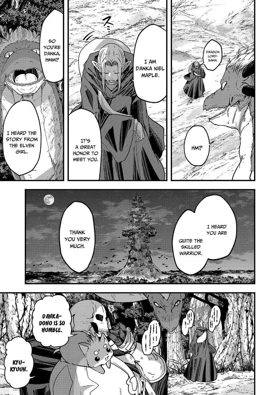 Gaikotsu Kishi-sama, Tadaima Isekai e Odekake-chuu Chapter 45 page 30 - Chapter 45