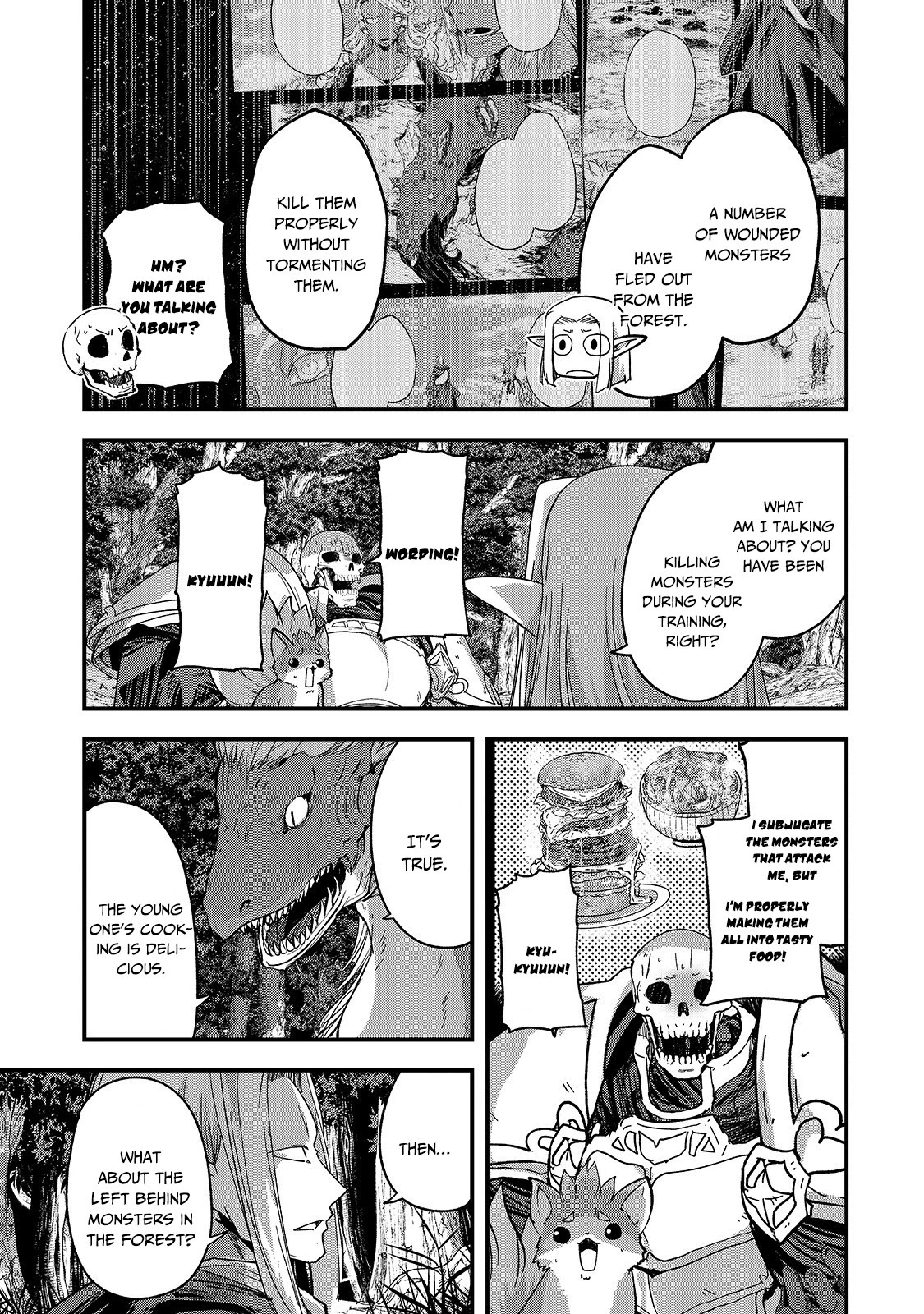 Gaikotsu Kishi-sama, Tadaima Isekai e Odekake-chuu Chapter 45 page 32 - Chapter 45