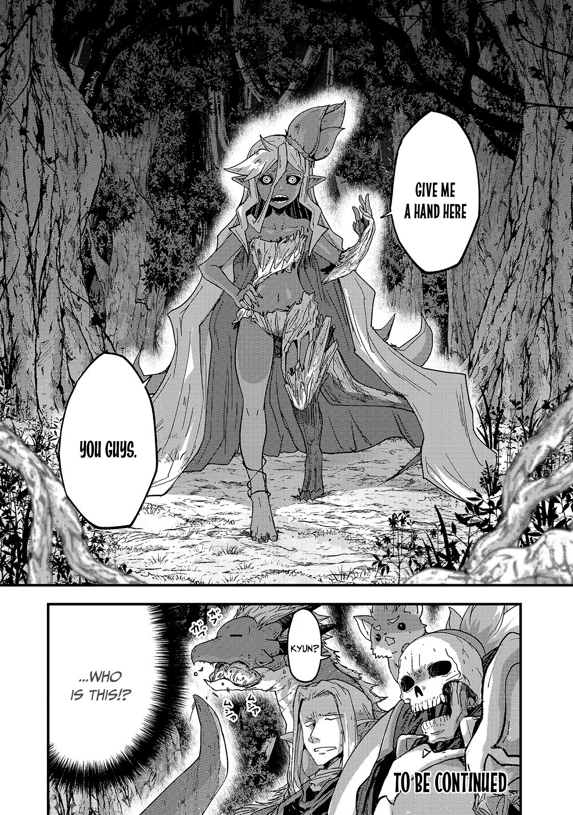 Gaikotsu Kishi-sama, Tadaima Isekai e Odekake-chuu Chapter 45 page 37 - Chapter 45
