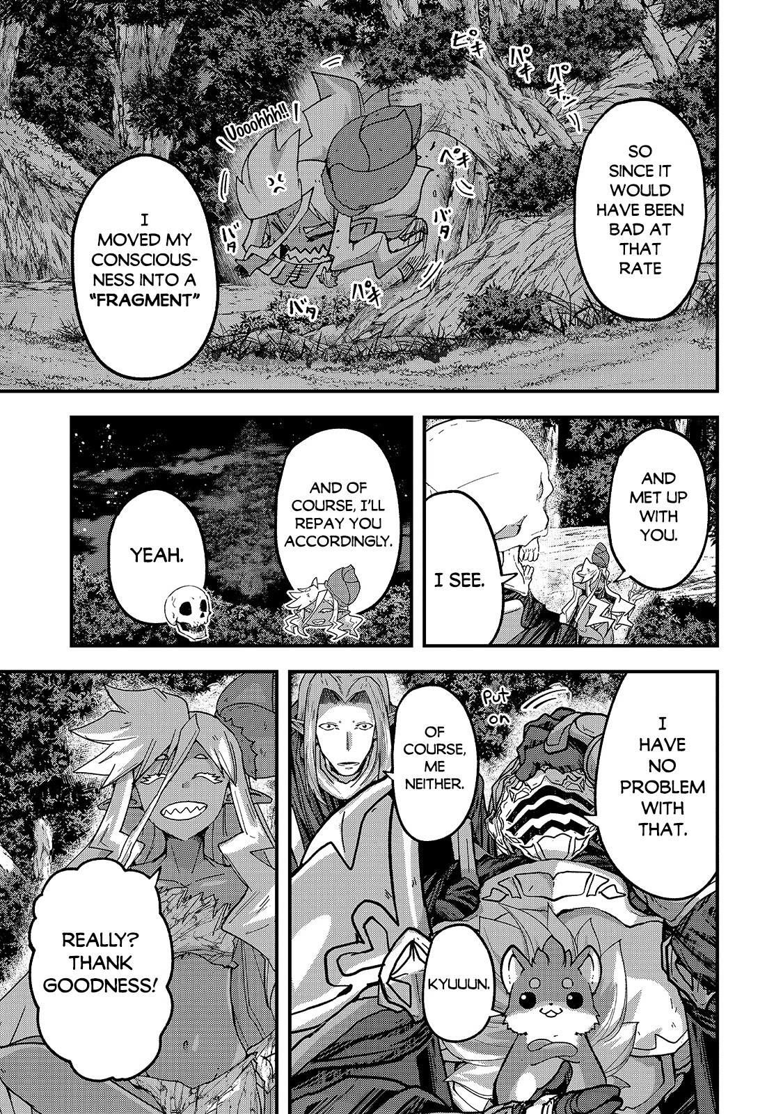 Gaikotsu Kishi-sama, Tadaima Isekai e Odekake-chuu Chapter 46 page 11 - Chapter 46