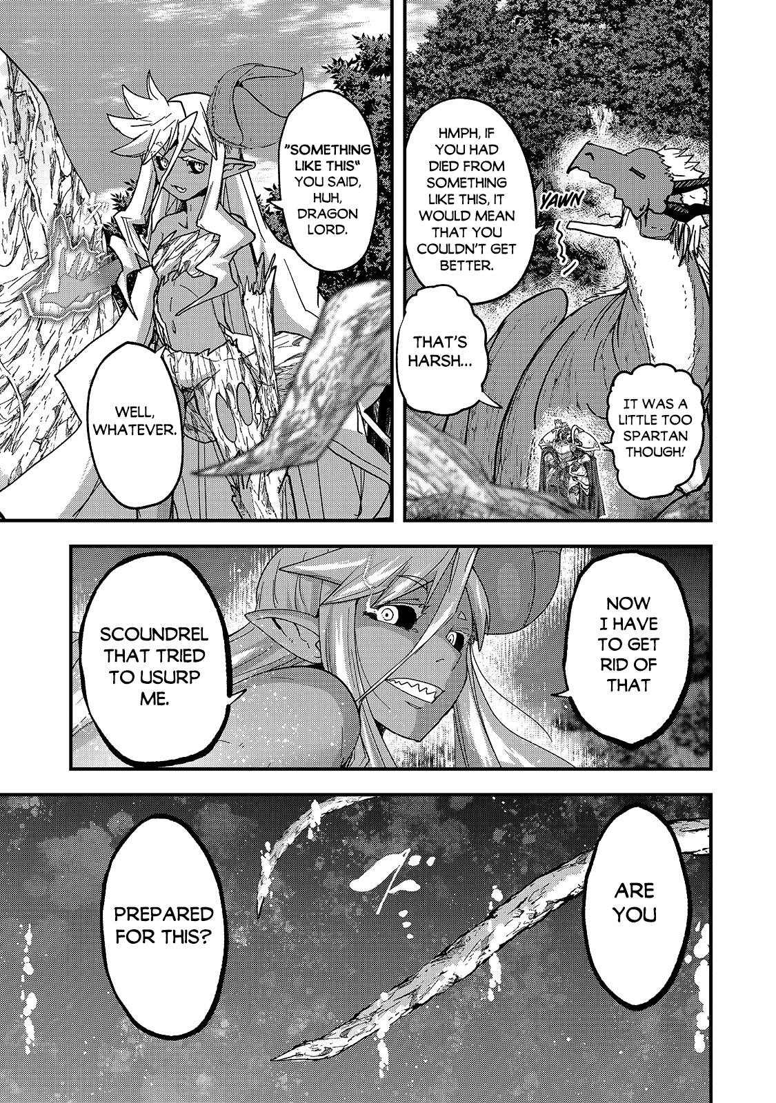 Gaikotsu Kishi-sama, Tadaima Isekai e Odekake-chuu Chapter 46 page 34 - Chapter 46
