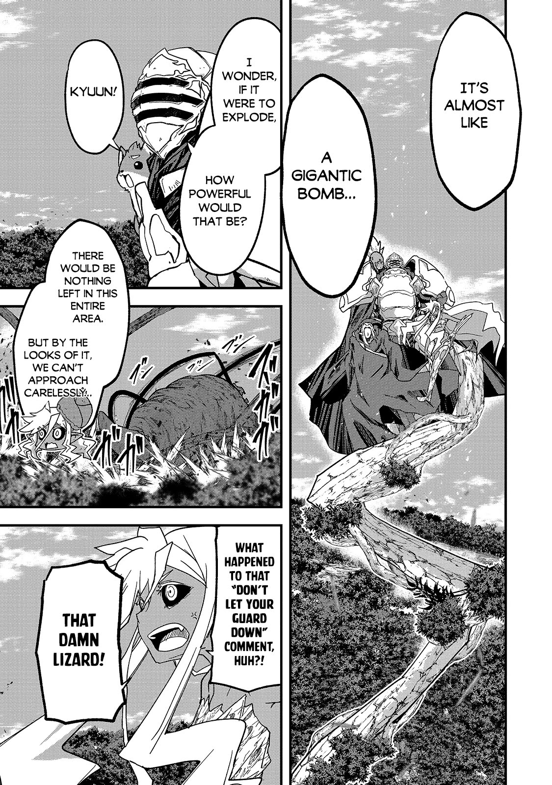 Gaikotsu Kishi-sama, Tadaima Isekai e Odekake-chuu Chapter 47.1 page 8 - Chapter 47.1