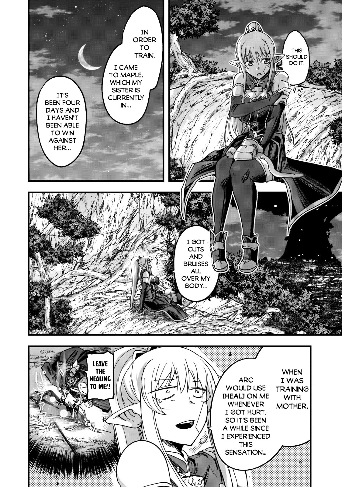 Gaikotsu Kishi-sama, Tadaima Isekai e Odekake-chuu Chapter 48 page 15 - Chapter 48: Arian and Evin