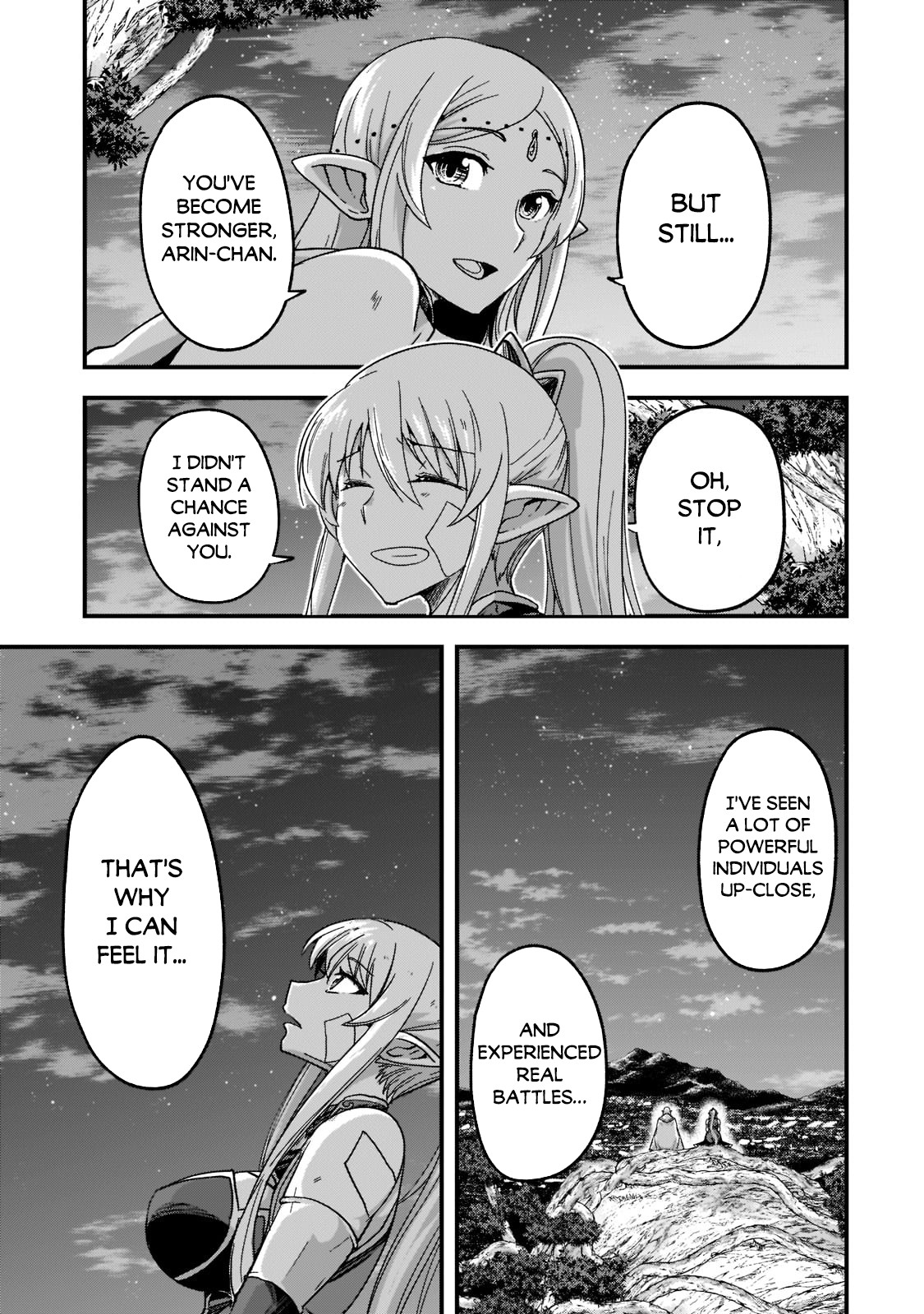 Gaikotsu Kishi-sama, Tadaima Isekai e Odekake-chuu Chapter 48 page 18 - Chapter 48: Arian and Evin