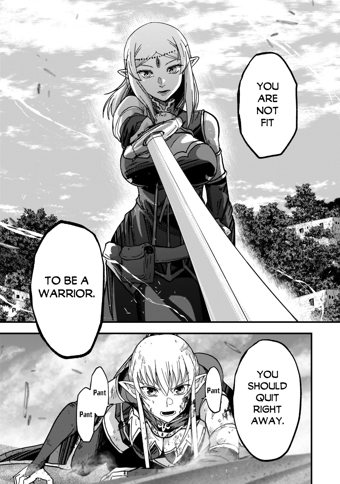 Gaikotsu Kishi-sama, Tadaima Isekai e Odekake-chuu Chapter 48 page 2 - Chapter 48: Arian and Evin