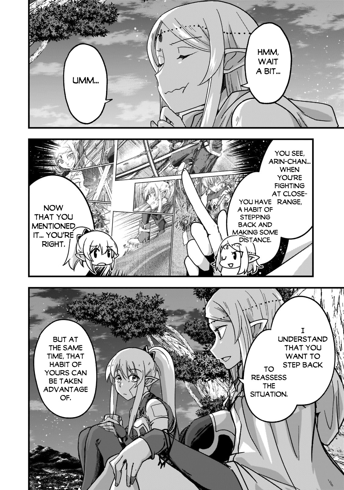 Gaikotsu Kishi-sama, Tadaima Isekai e Odekake-chuu Chapter 48 page 21 - Chapter 48: Arian and Evin