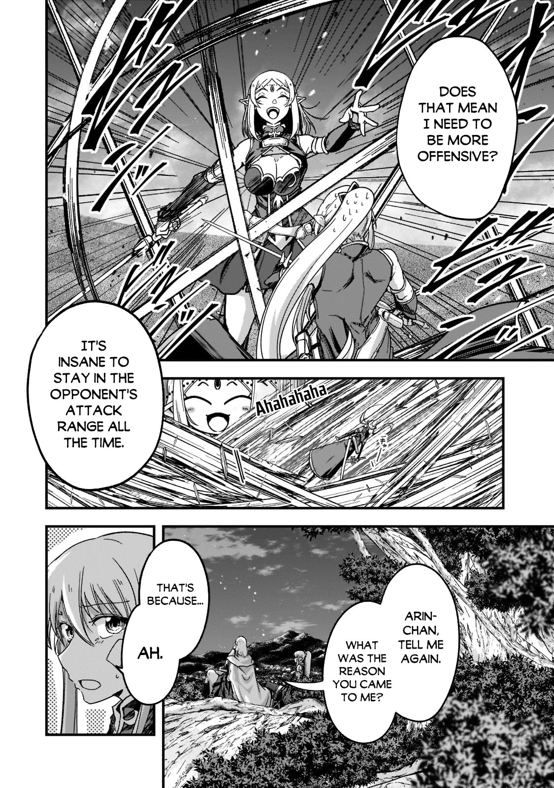 Gaikotsu Kishi-sama, Tadaima Isekai e Odekake-chuu Chapter 48 page 23 - Chapter 48: Arian and Evin