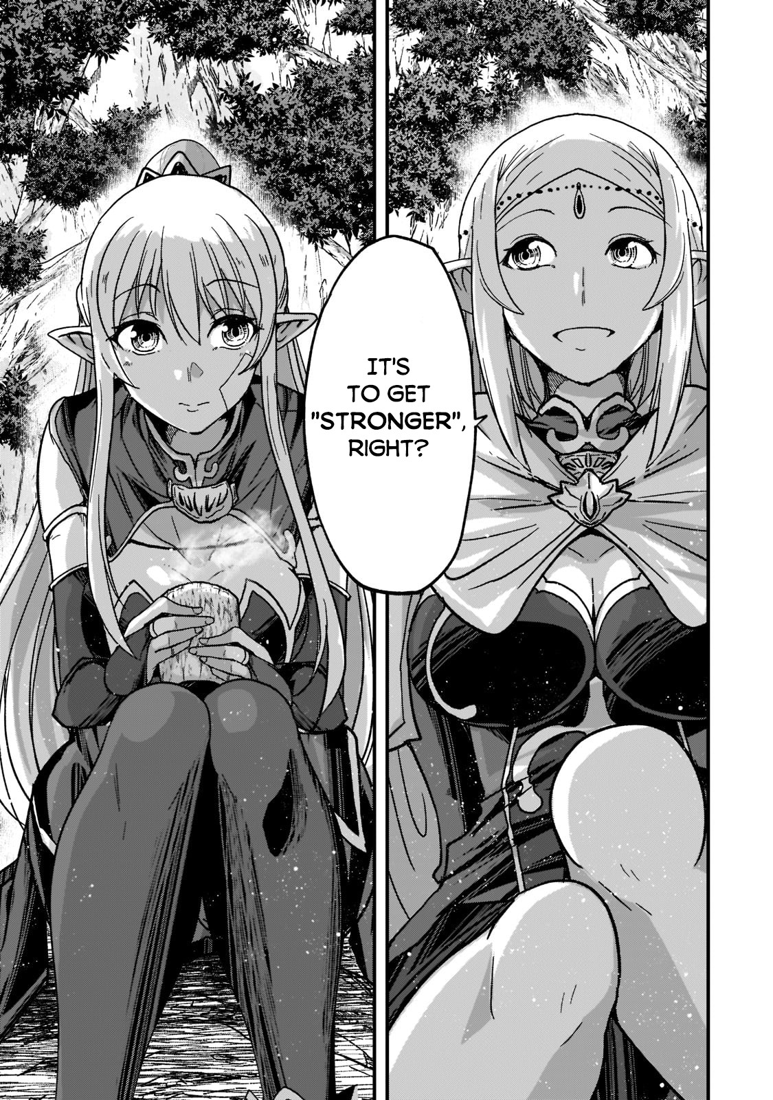 Gaikotsu Kishi-sama, Tadaima Isekai e Odekake-chuu Chapter 48 page 24 - Chapter 48: Arian and Evin