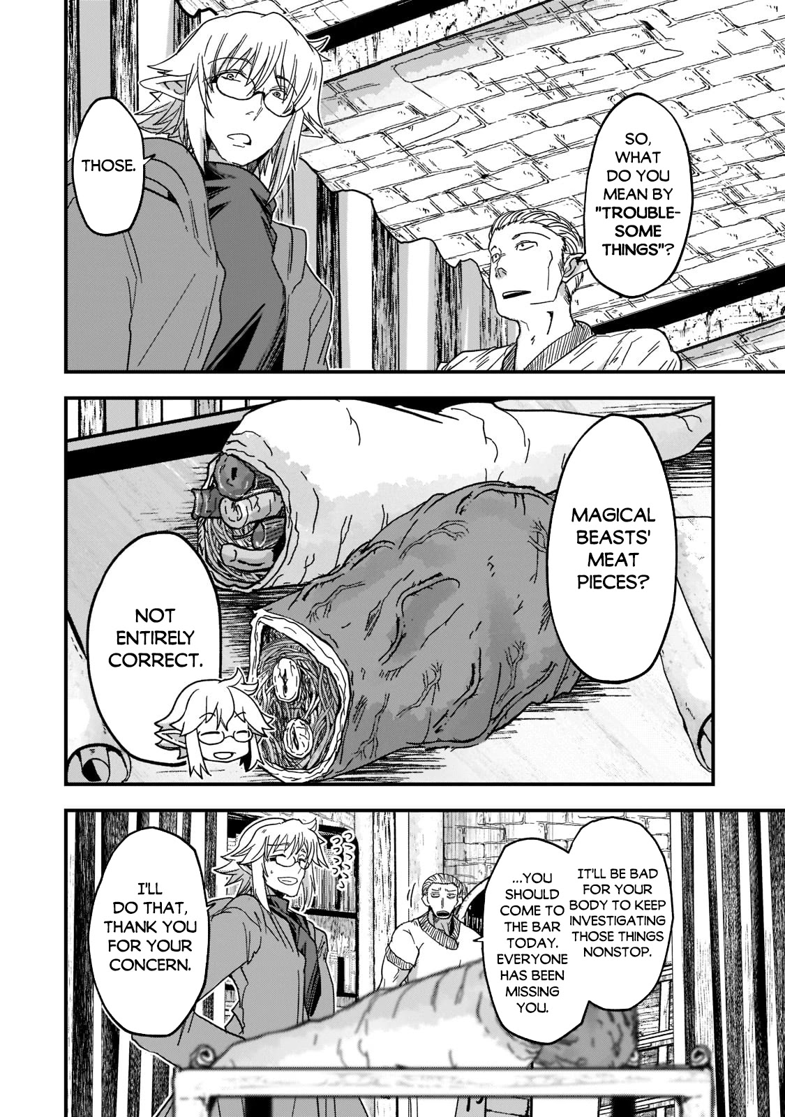 Gaikotsu Kishi-sama, Tadaima Isekai e Odekake-chuu Chapter 49 page 12 - Chapter 49: The Calm Before the Storm