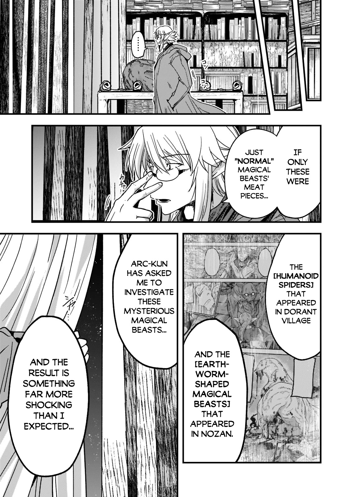 Gaikotsu Kishi-sama, Tadaima Isekai e Odekake-chuu Chapter 49 page 13 - Chapter 49: The Calm Before the Storm