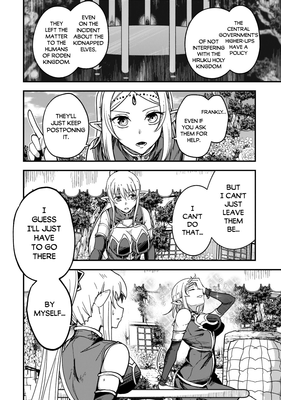 Gaikotsu Kishi-sama, Tadaima Isekai e Odekake-chuu Chapter 49 page 35 - Chapter 49: The Calm Before the Storm