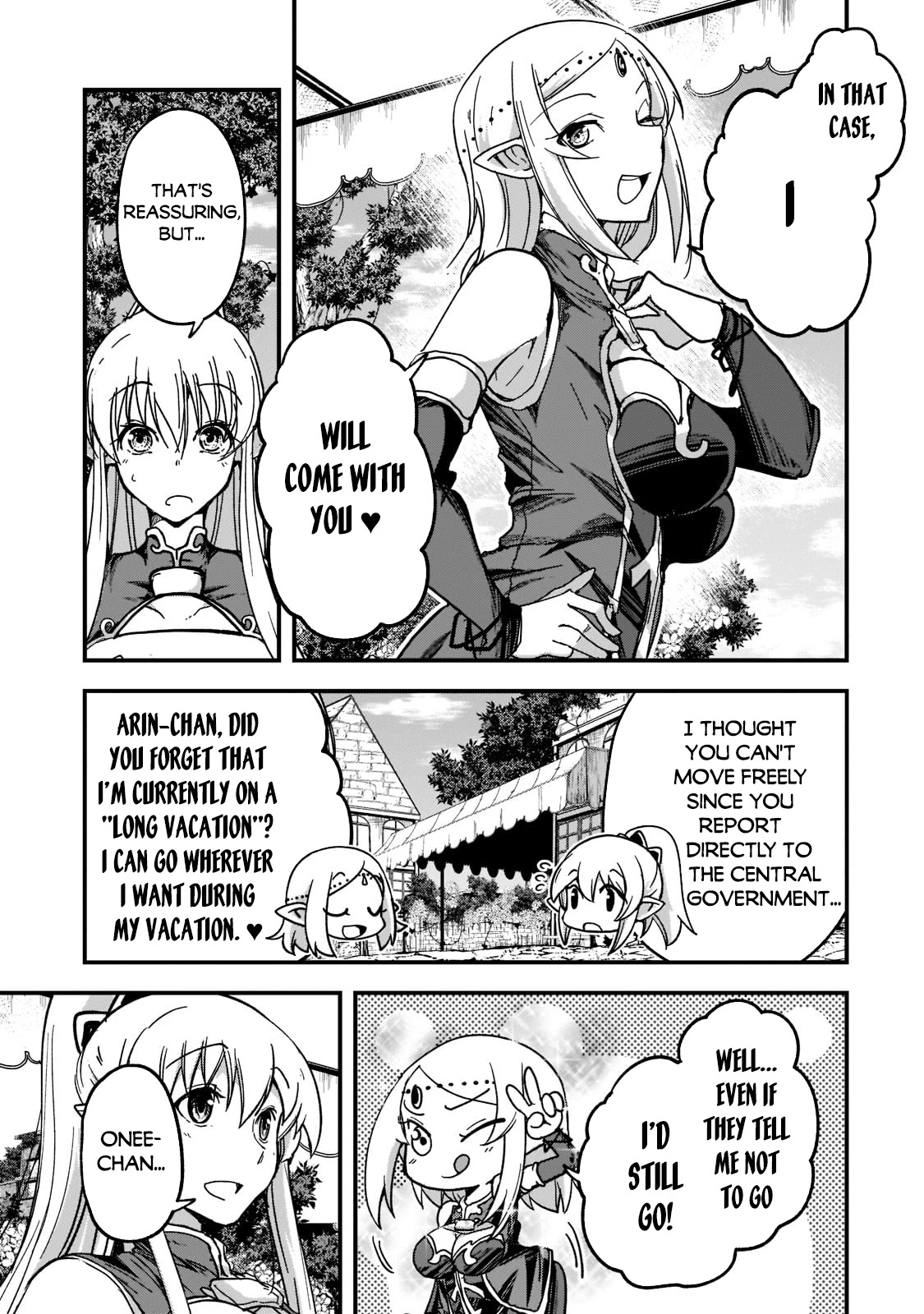 Gaikotsu Kishi-sama, Tadaima Isekai e Odekake-chuu Chapter 49 page 36 - Chapter 49: The Calm Before the Storm