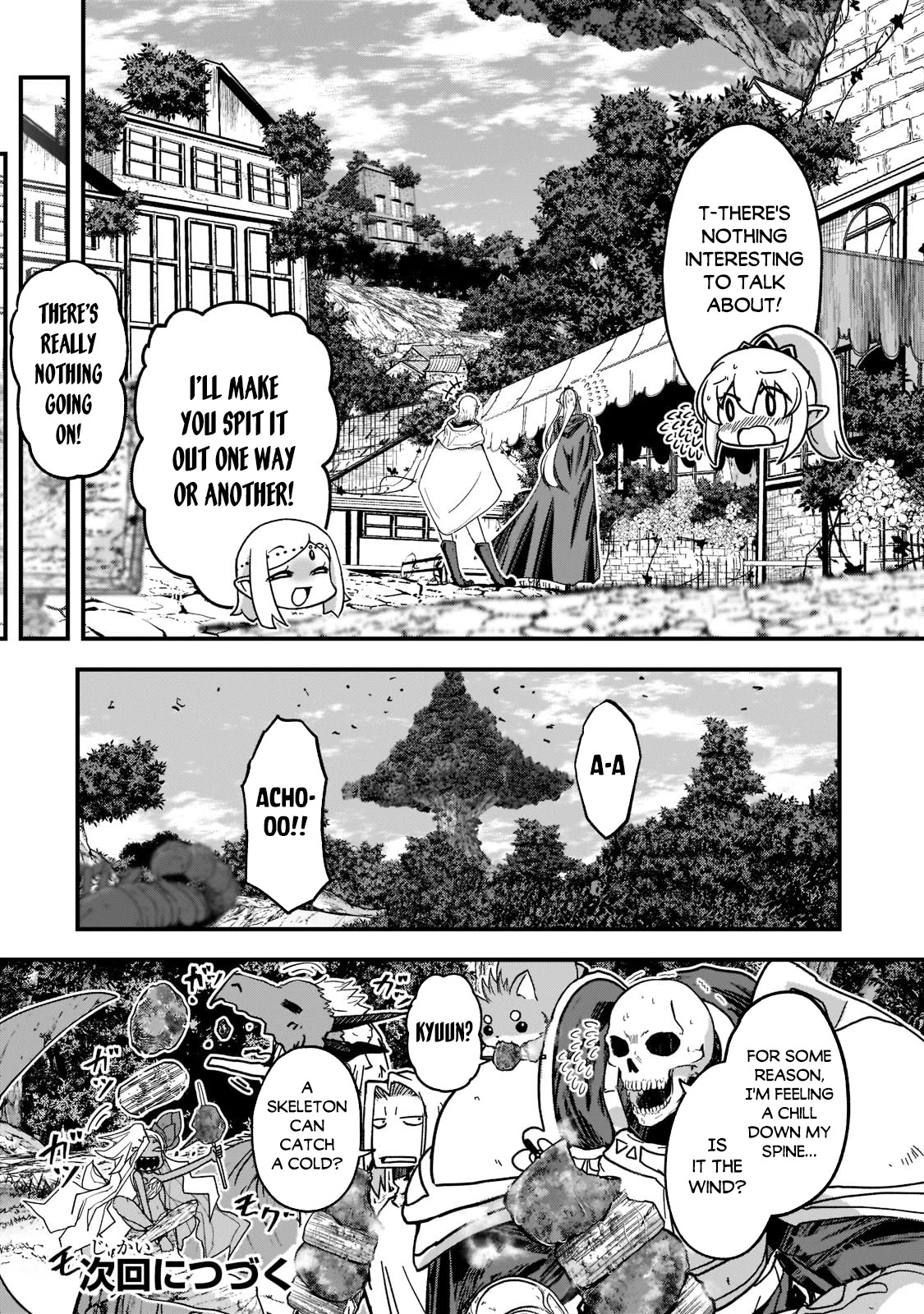 Gaikotsu Kishi-sama, Tadaima Isekai e Odekake-chuu Chapter 49 page 39 - Chapter 49: The Calm Before the Storm