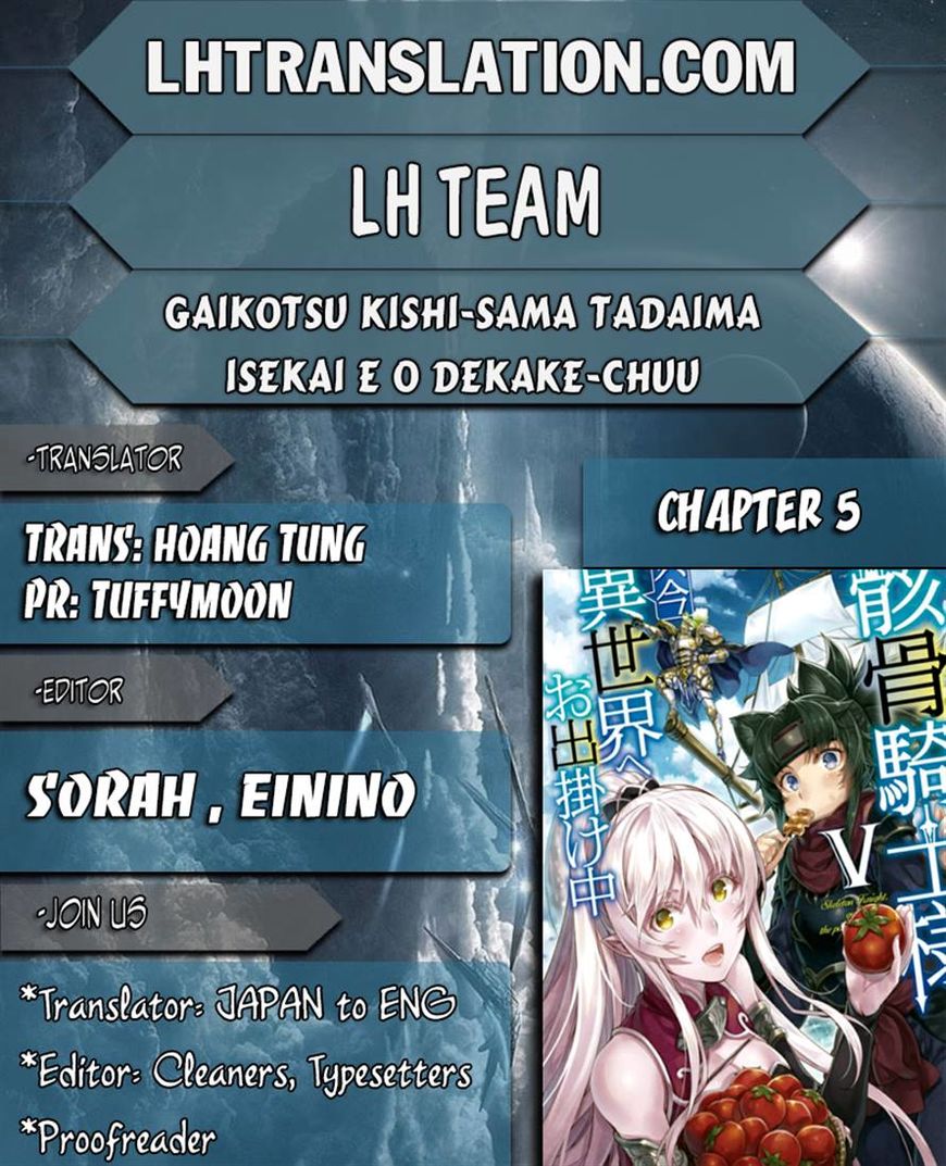 Gaikotsu Kishi-sama, Tadaima Isekai e Odekake-chuu Chapter 5 page 30 - Chapter 5
