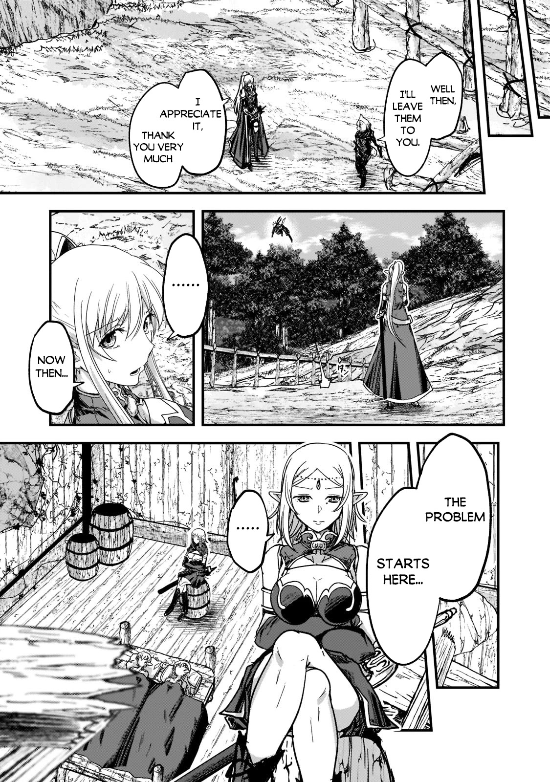 Gaikotsu Kishi-sama, Tadaima Isekai e Odekake-chuu Chapter 50 page 12 - Chapter 50: Those Who Managed to Escape