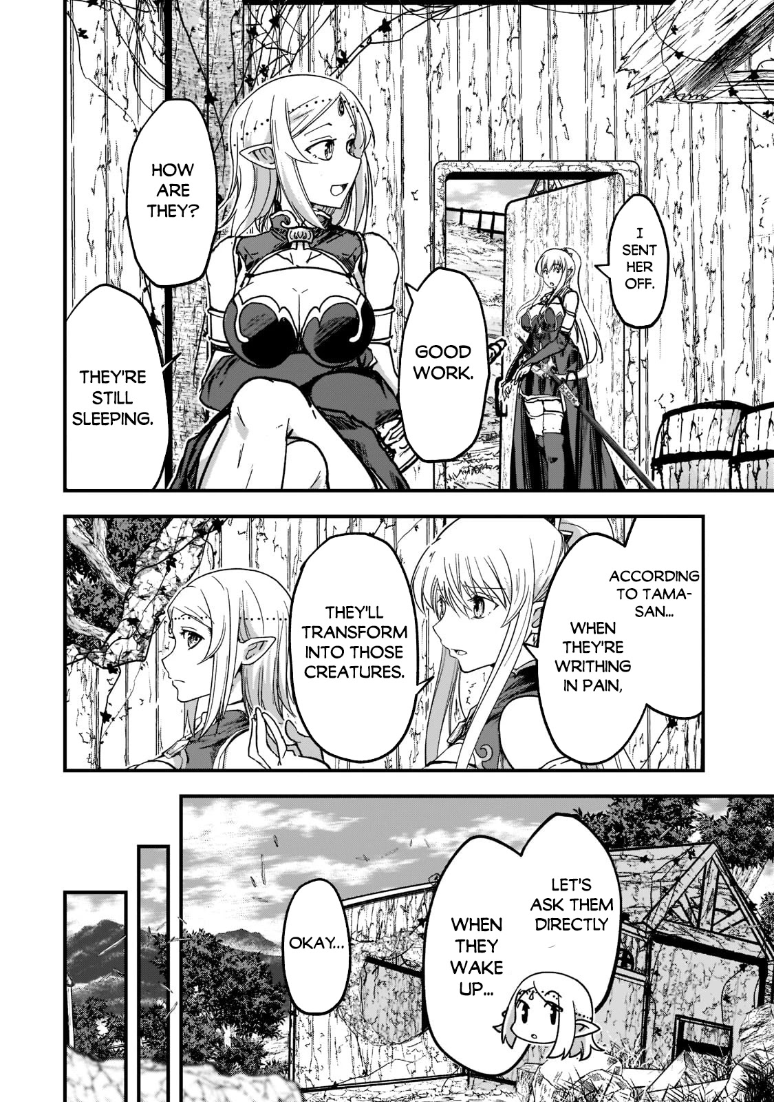 Gaikotsu Kishi-sama, Tadaima Isekai e Odekake-chuu Chapter 50 page 13 - Chapter 50: Those Who Managed to Escape