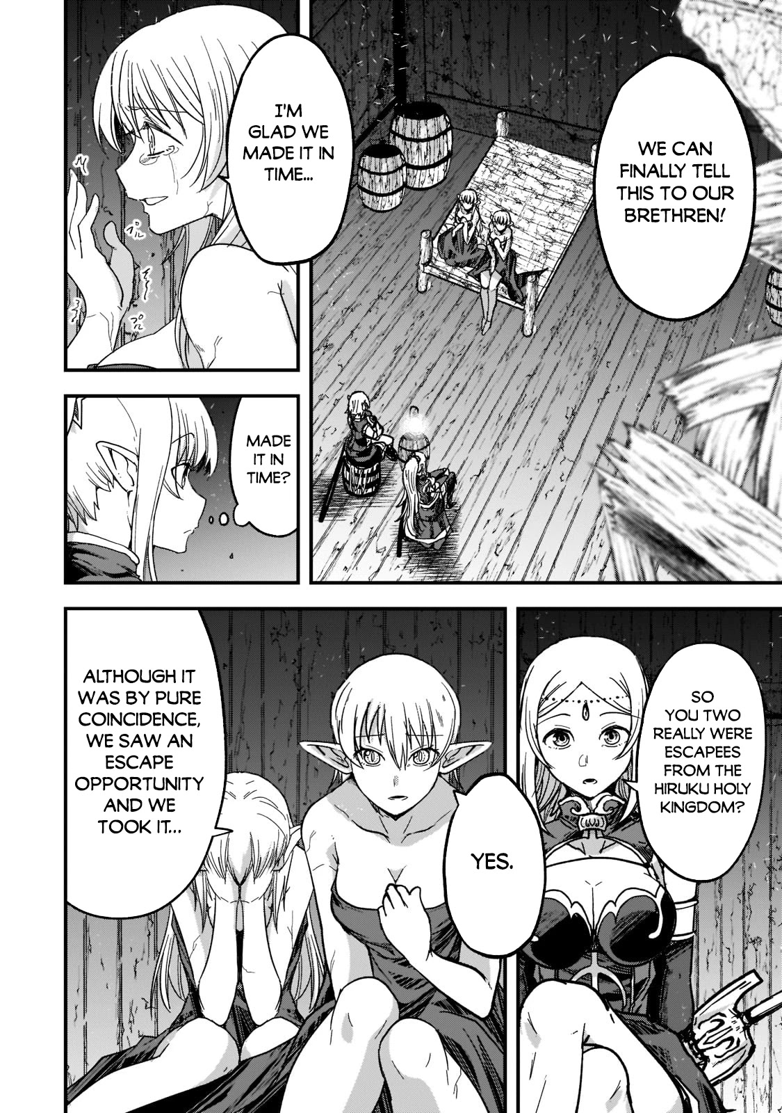 Gaikotsu Kishi-sama, Tadaima Isekai e Odekake-chuu Chapter 50 page 17 - Chapter 50: Those Who Managed to Escape