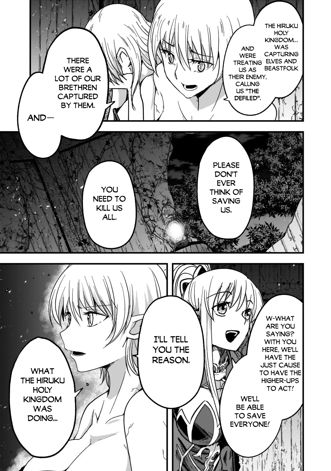Gaikotsu Kishi-sama, Tadaima Isekai e Odekake-chuu Chapter 50 page 18 - Chapter 50: Those Who Managed to Escape