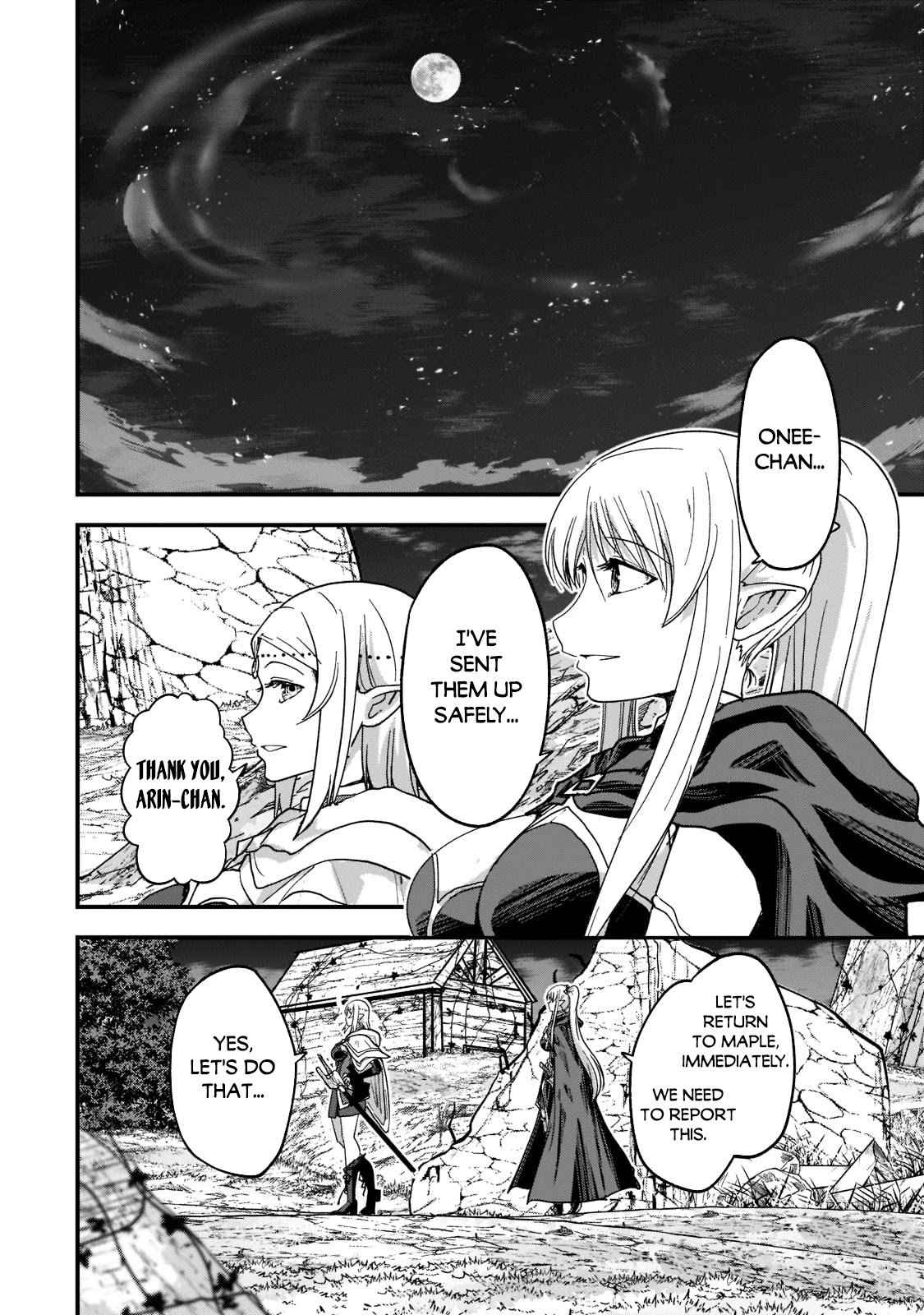 Gaikotsu Kishi-sama, Tadaima Isekai e Odekake-chuu Chapter 50 page 25 - Chapter 50: Those Who Managed to Escape