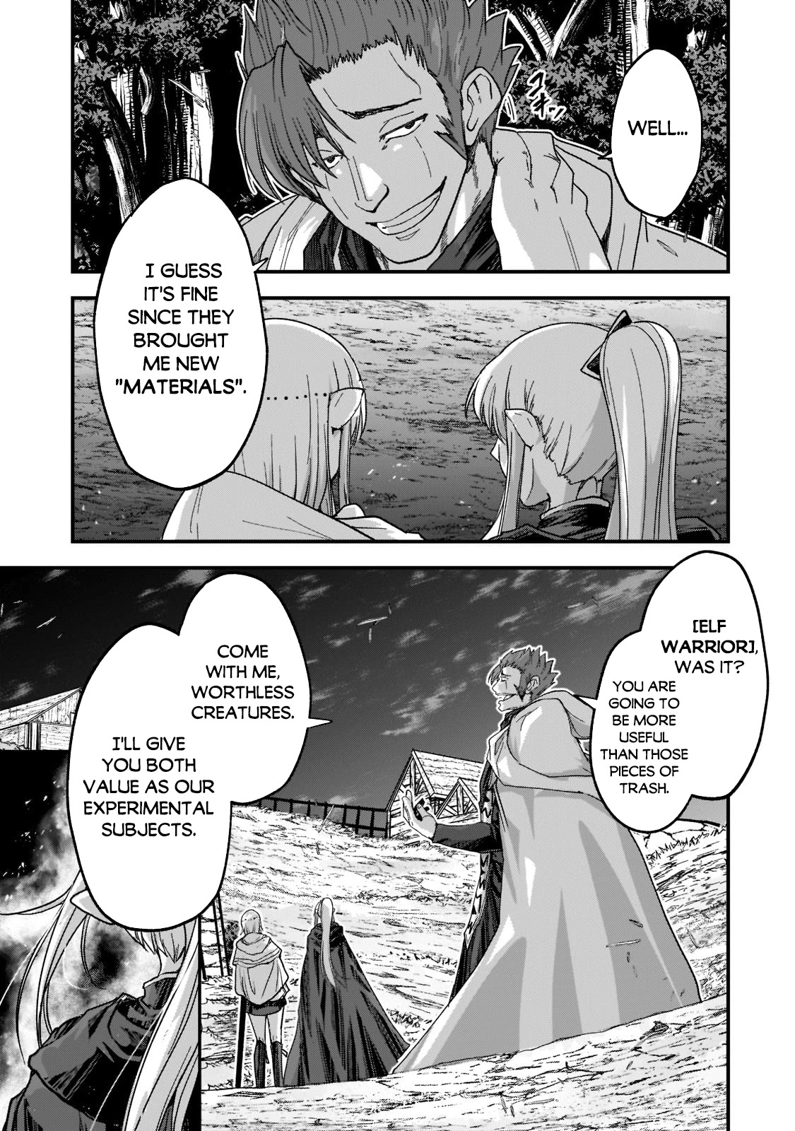 Gaikotsu Kishi-sama, Tadaima Isekai e Odekake-chuu Chapter 50 page 28 - Chapter 50: Those Who Managed to Escape