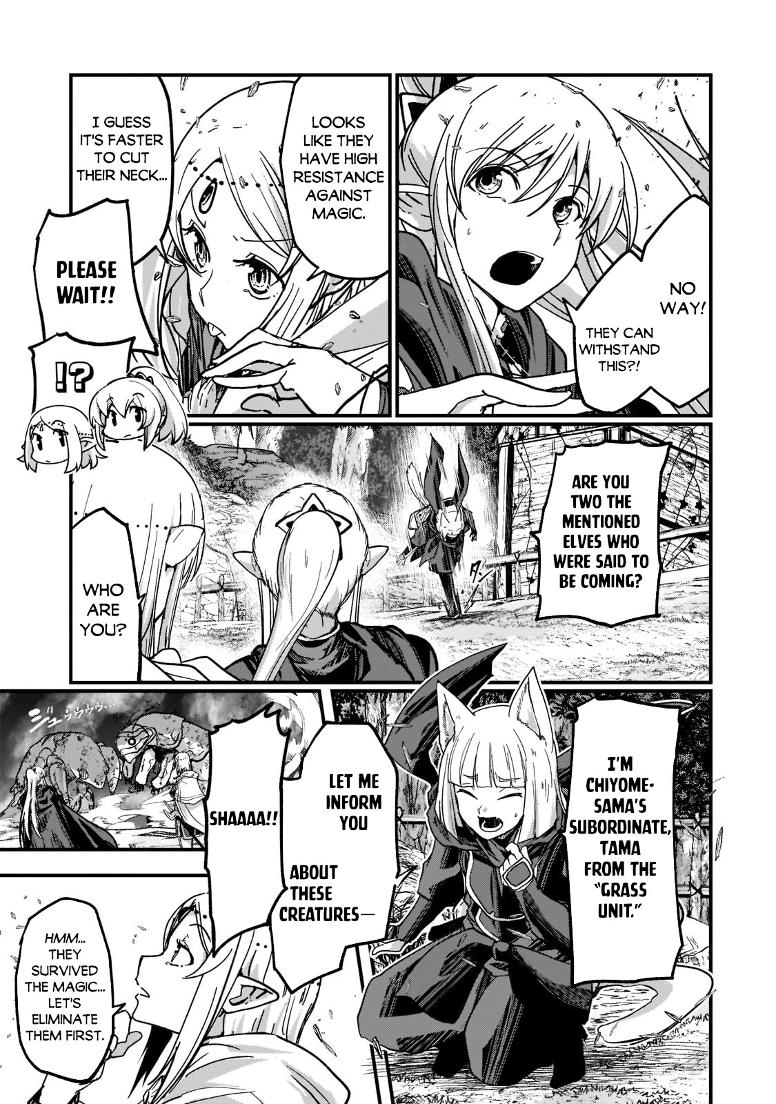 Gaikotsu Kishi-sama, Tadaima Isekai e Odekake-chuu Chapter 50 page 8 - Chapter 50: Those Who Managed to Escape