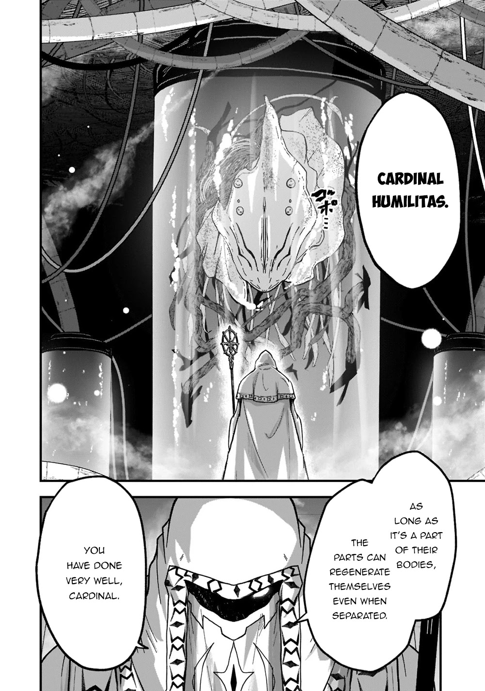 Gaikotsu Kishi-sama, Tadaima Isekai e Odekake-chuu Chapter 51.1 page 3 - Chapter 51.1: Awakening