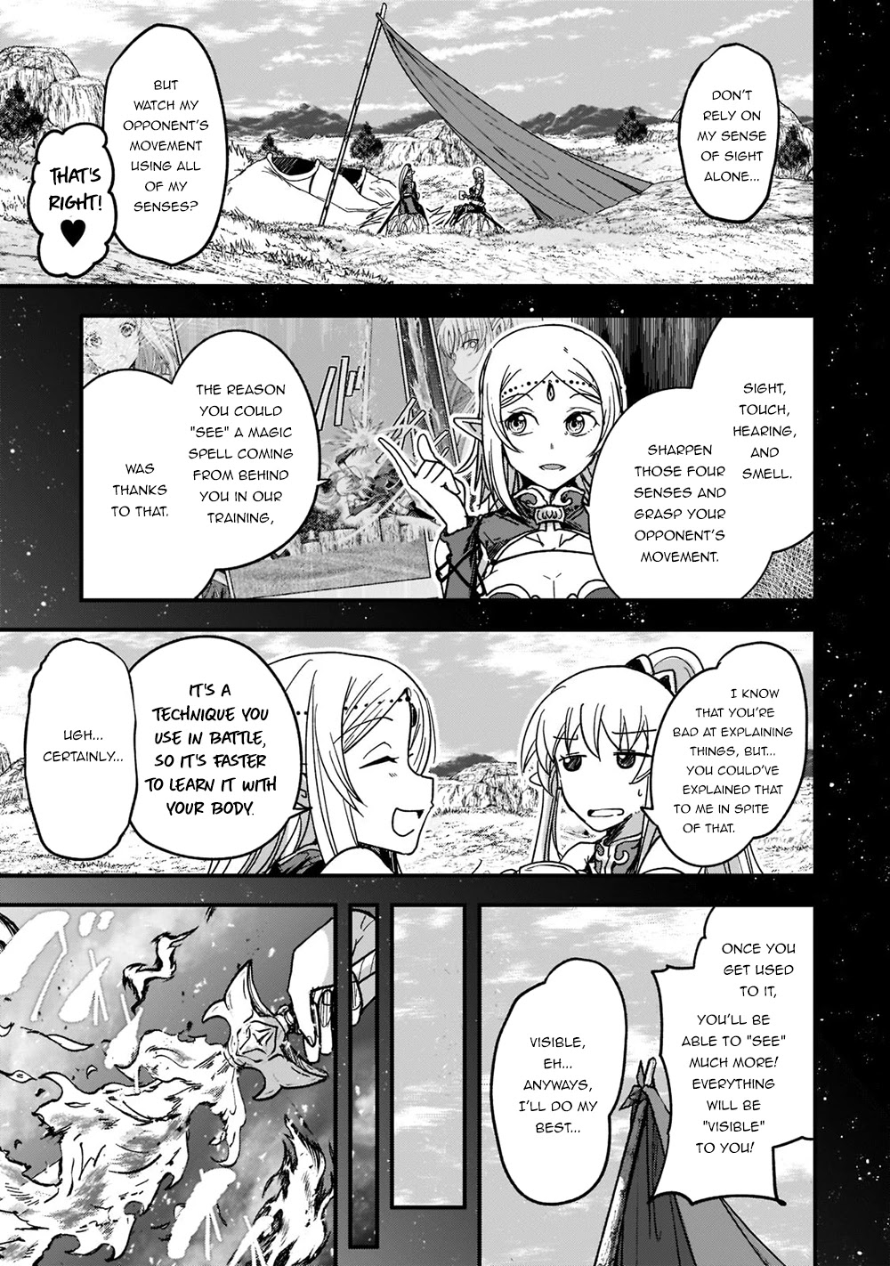Gaikotsu Kishi-sama, Tadaima Isekai e Odekake-chuu Chapter 51.2 page 11 - Chapter 51.2