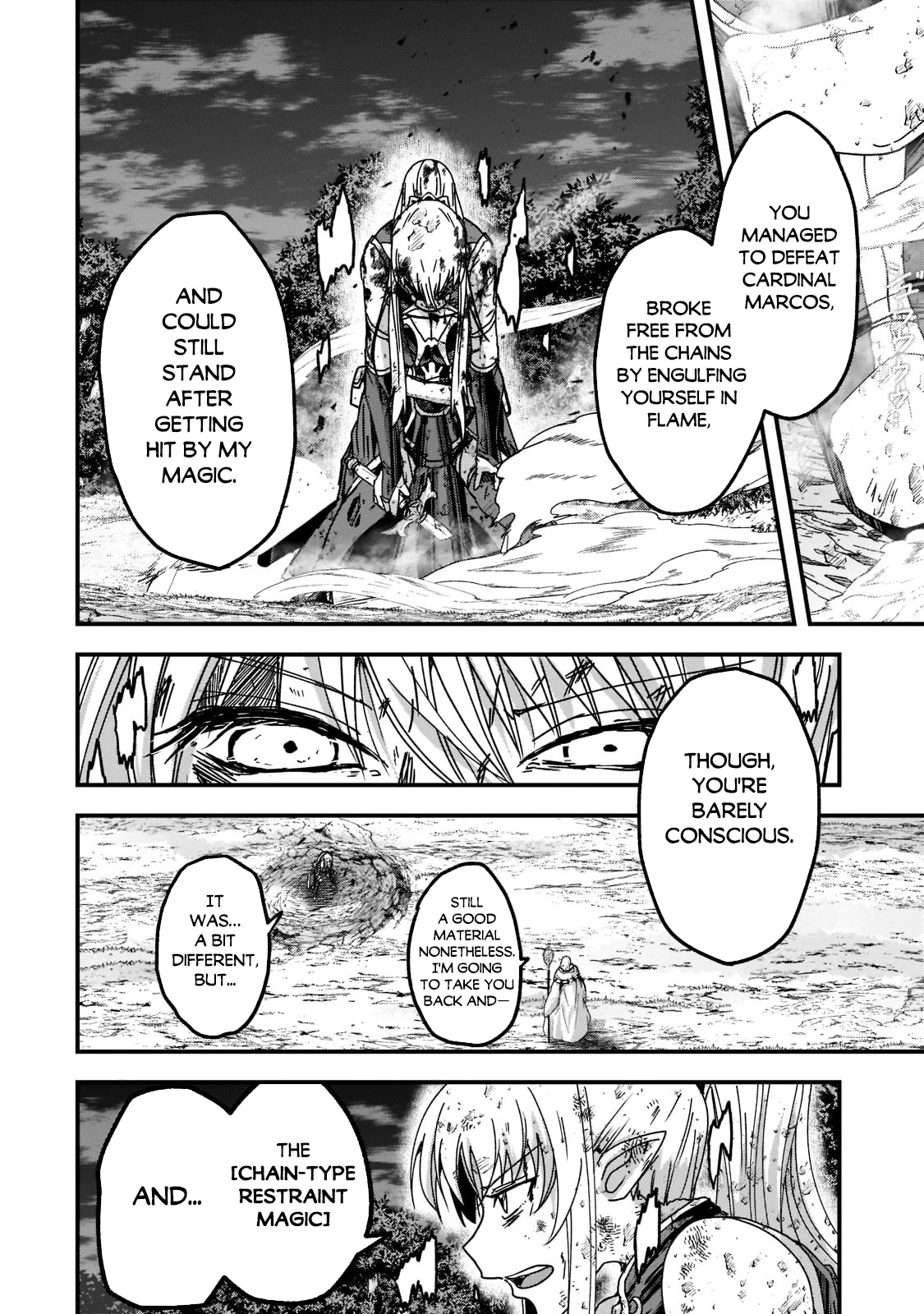 Gaikotsu Kishi-sama, Tadaima Isekai e Odekake-chuu Chapter 52.1 page 7 - Chapter 52.1
