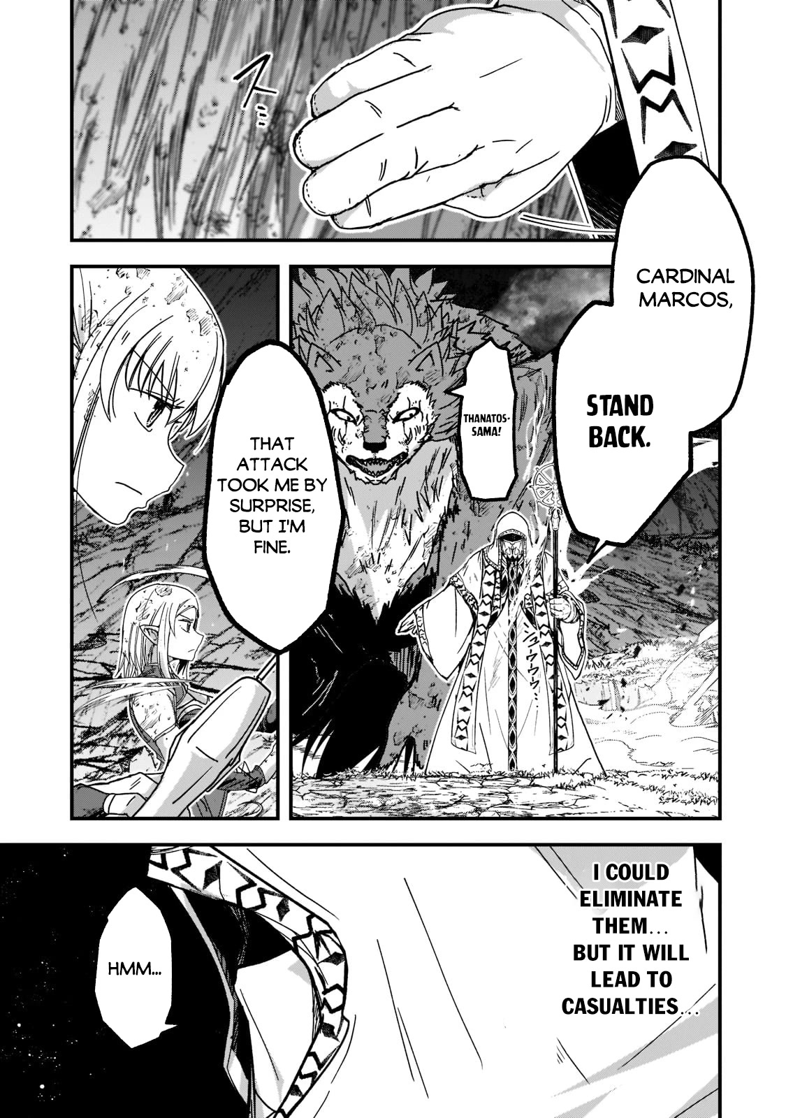Gaikotsu Kishi-sama, Tadaima Isekai e Odekake-chuu Chapter 53 page 16 - Chapter 53