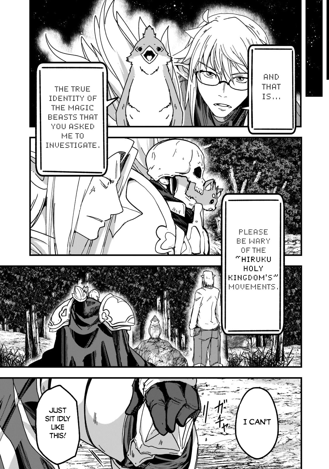 Gaikotsu Kishi-sama, Tadaima Isekai e Odekake-chuu Chapter 54 page 25 - Chapter 54