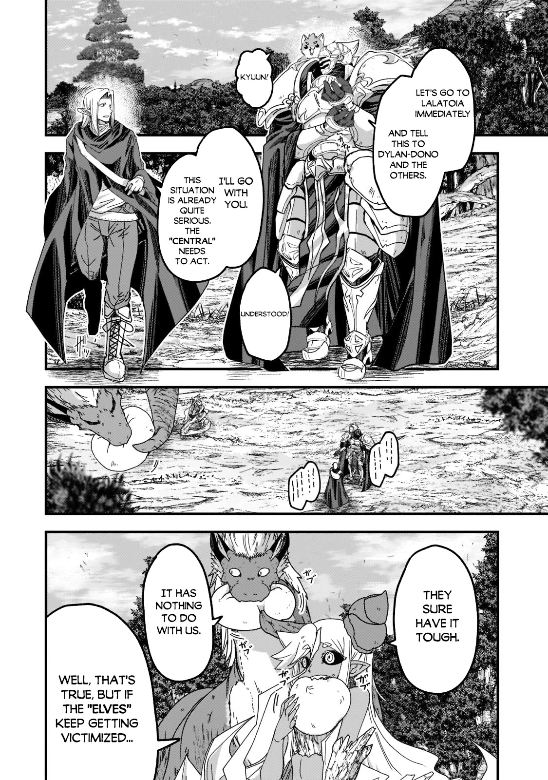 Gaikotsu Kishi-sama, Tadaima Isekai e Odekake-chuu Chapter 54 page 26 - Chapter 54