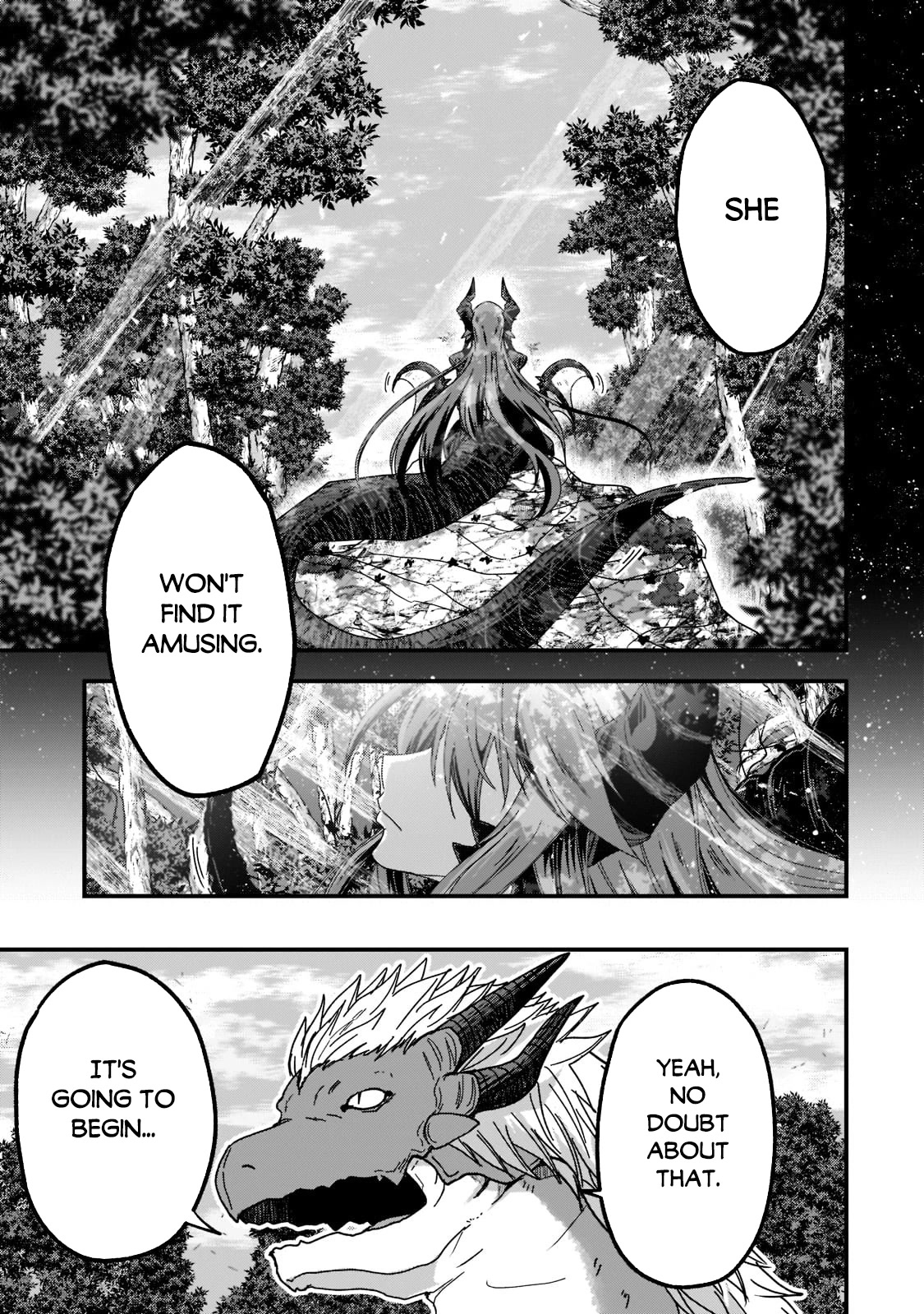 Gaikotsu Kishi-sama, Tadaima Isekai e Odekake-chuu Chapter 54 page 27 - Chapter 54