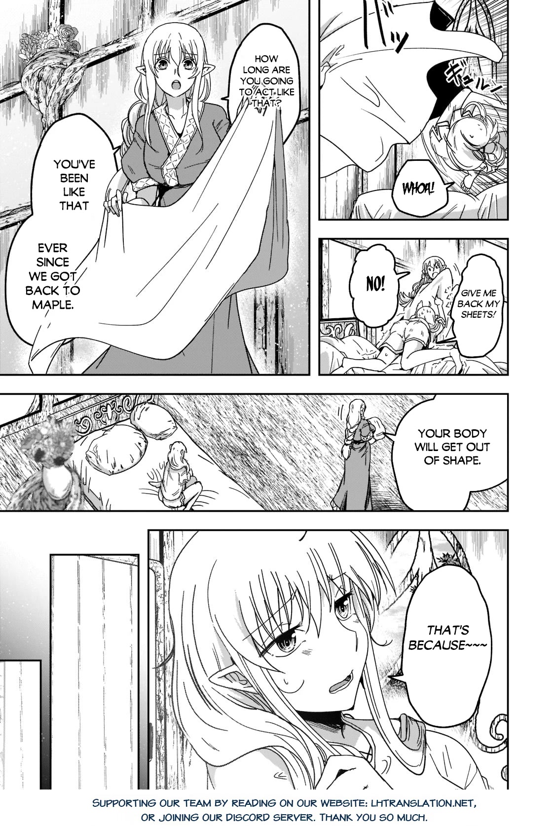Gaikotsu Kishi-sama, Tadaima Isekai e Odekake-chuu Chapter 55 page 13 - Chapter 55