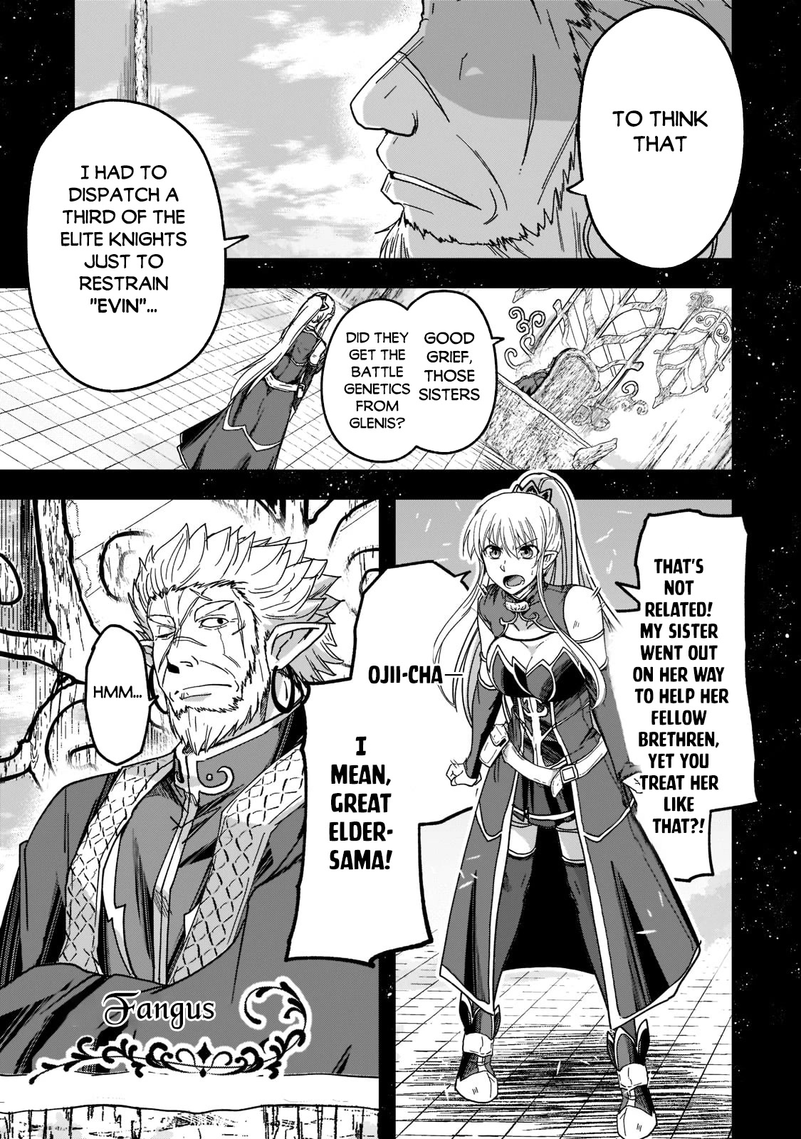 Gaikotsu Kishi-sama, Tadaima Isekai e Odekake-chuu Chapter 55 page 15 - Chapter 55
