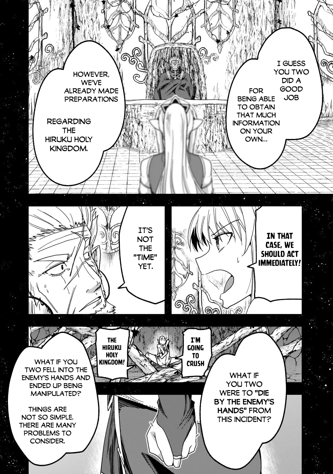 Gaikotsu Kishi-sama, Tadaima Isekai e Odekake-chuu Chapter 55 page 16 - Chapter 55