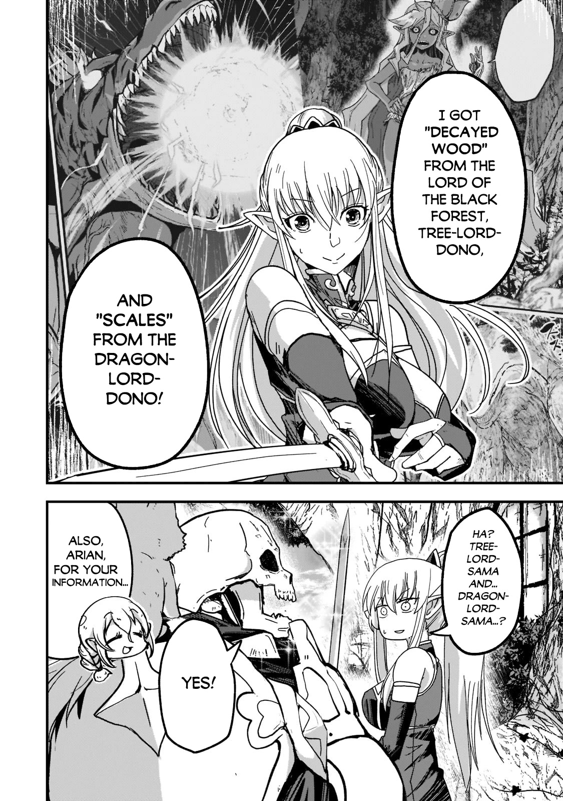 Gaikotsu Kishi-sama, Tadaima Isekai e Odekake-chuu Chapter 55 page 26 - Chapter 55