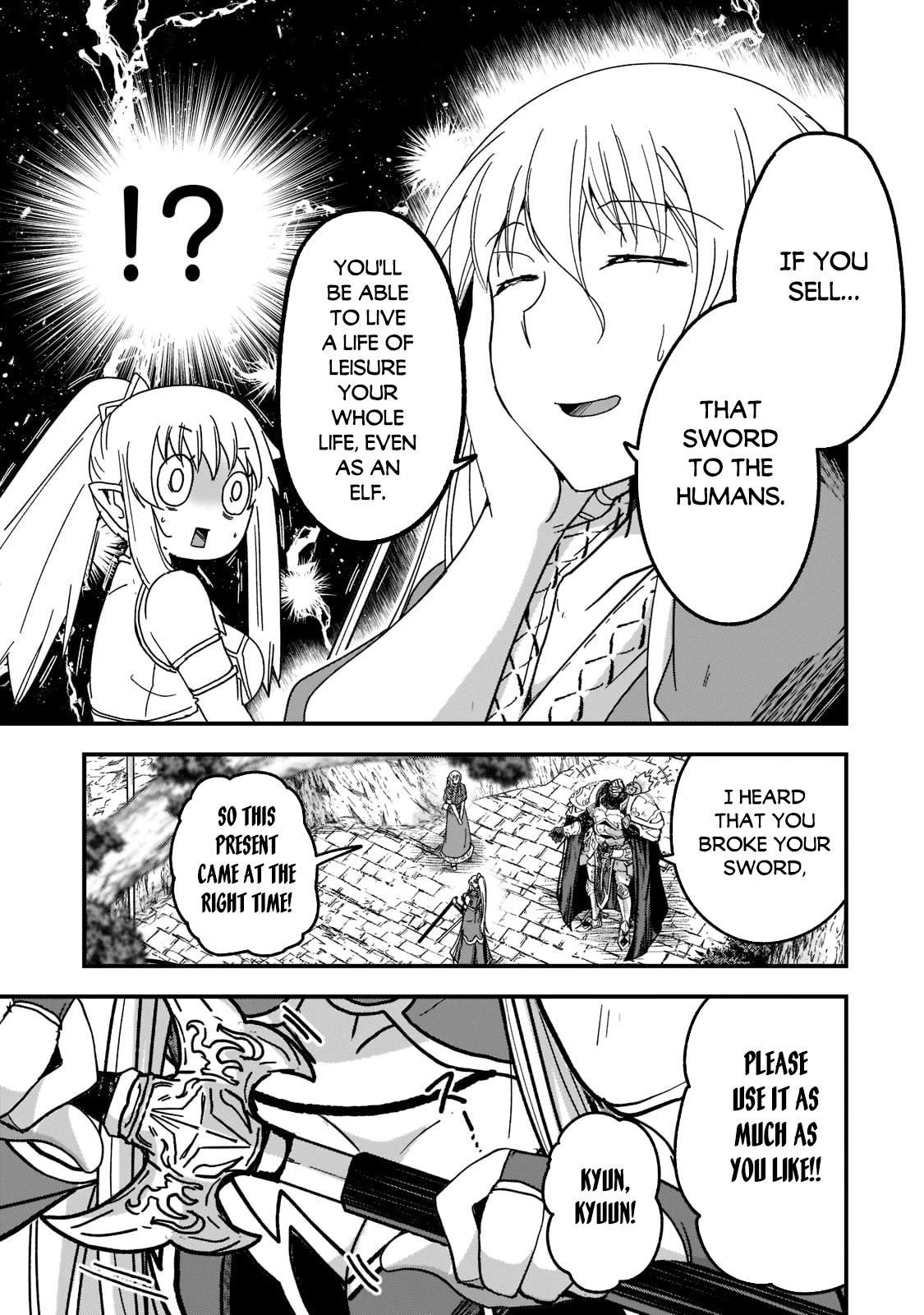 Gaikotsu Kishi-sama, Tadaima Isekai e Odekake-chuu Chapter 55 page 27 - Chapter 55