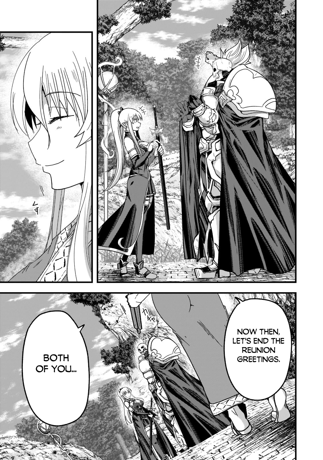 Gaikotsu Kishi-sama, Tadaima Isekai e Odekake-chuu Chapter 55 page 29 - Chapter 55