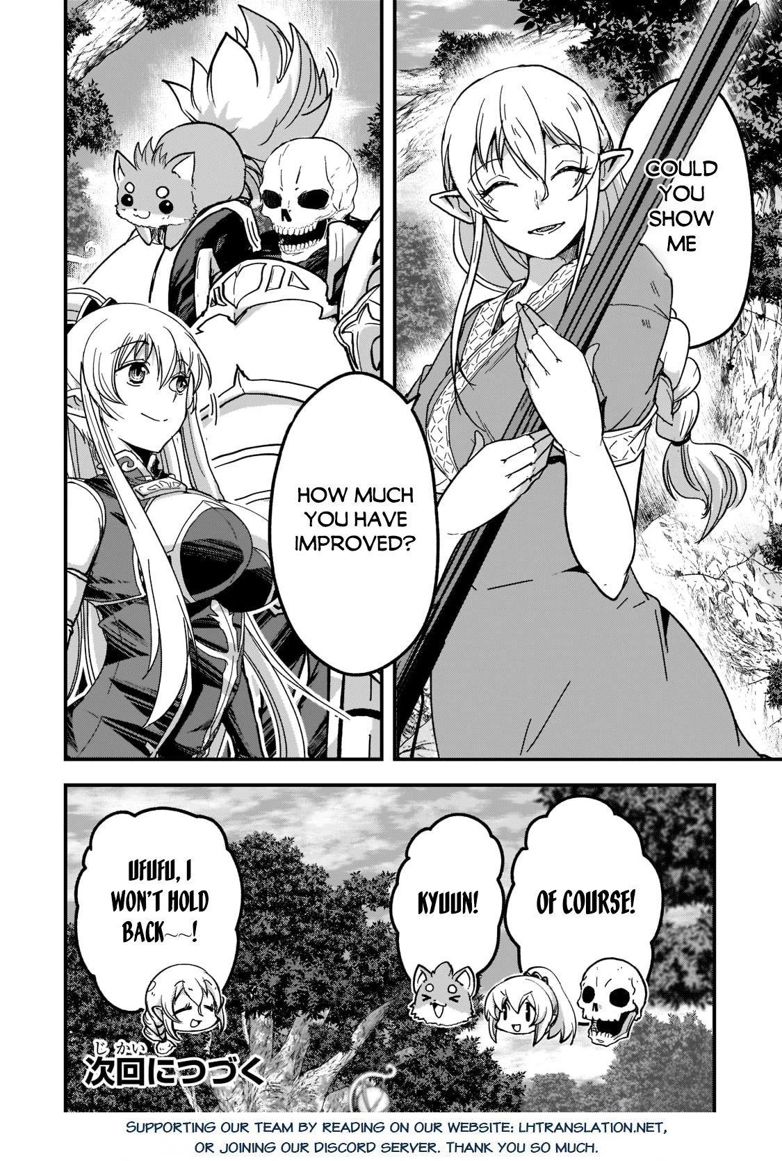 Gaikotsu Kishi-sama, Tadaima Isekai e Odekake-chuu Chapter 55 page 30 - Chapter 55