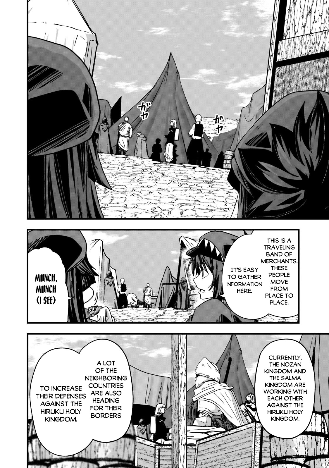 Gaikotsu Kishi-sama, Tadaima Isekai e Odekake-chuu Chapter 56 page 13 - Chapter 56